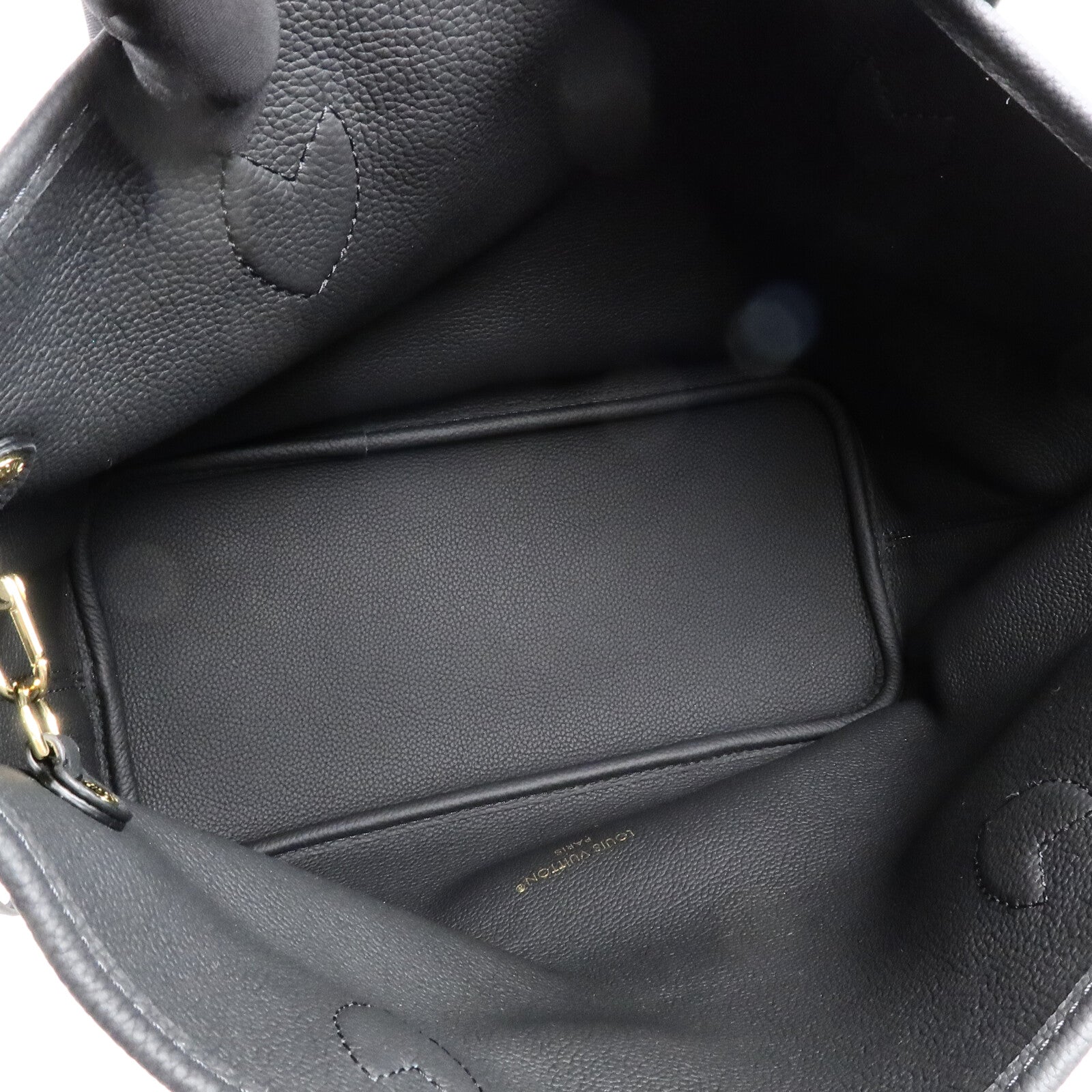 LOUIS VUITTON Monogram/牛皮皮革Neverfull Inside Out MM手挽袋