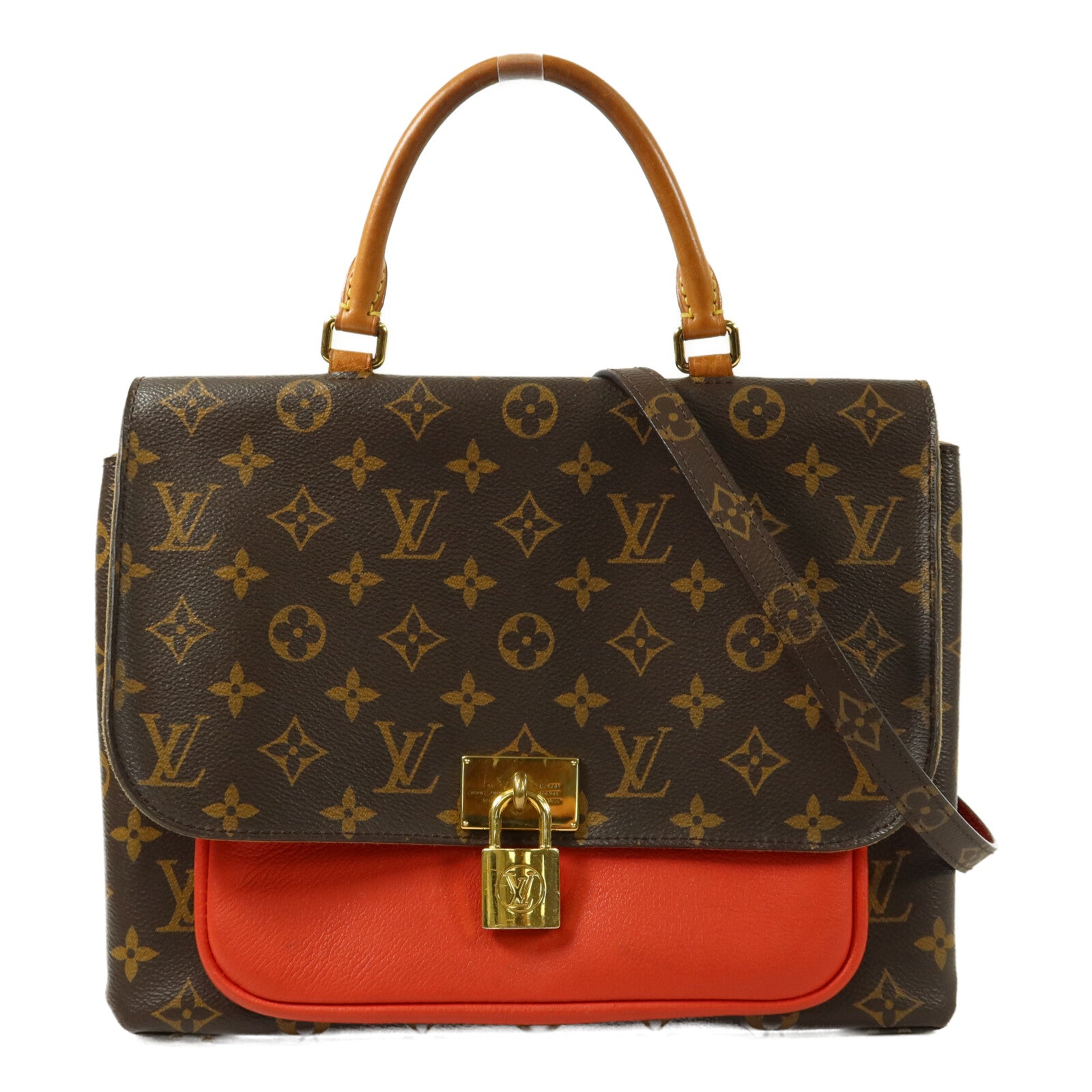 LOUIS VUITTON Monogram 2 way Shoulder手挽肩背兩用袋