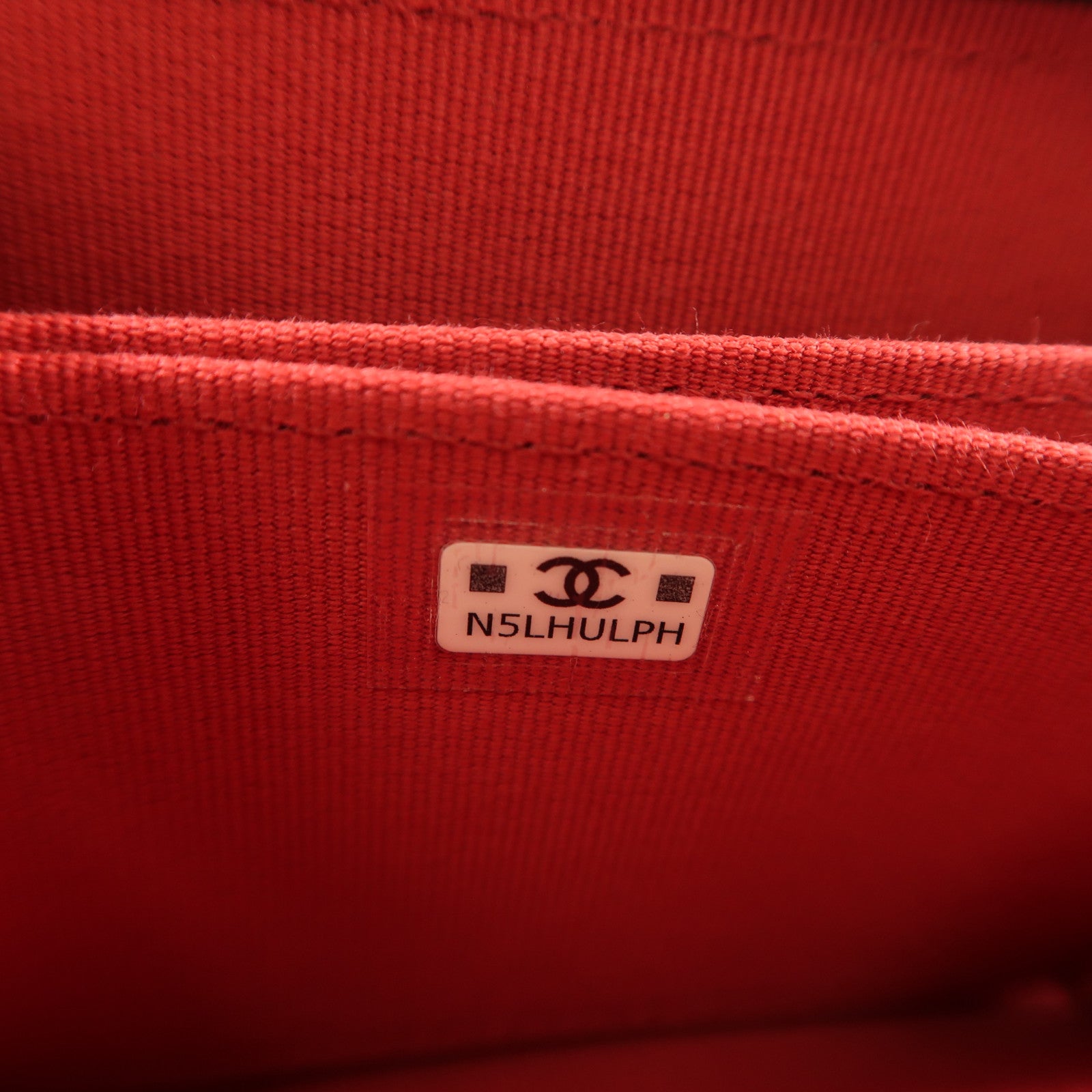 CHANEL 羊皮皮革Chanel 19 Card Case金扣卡片套
