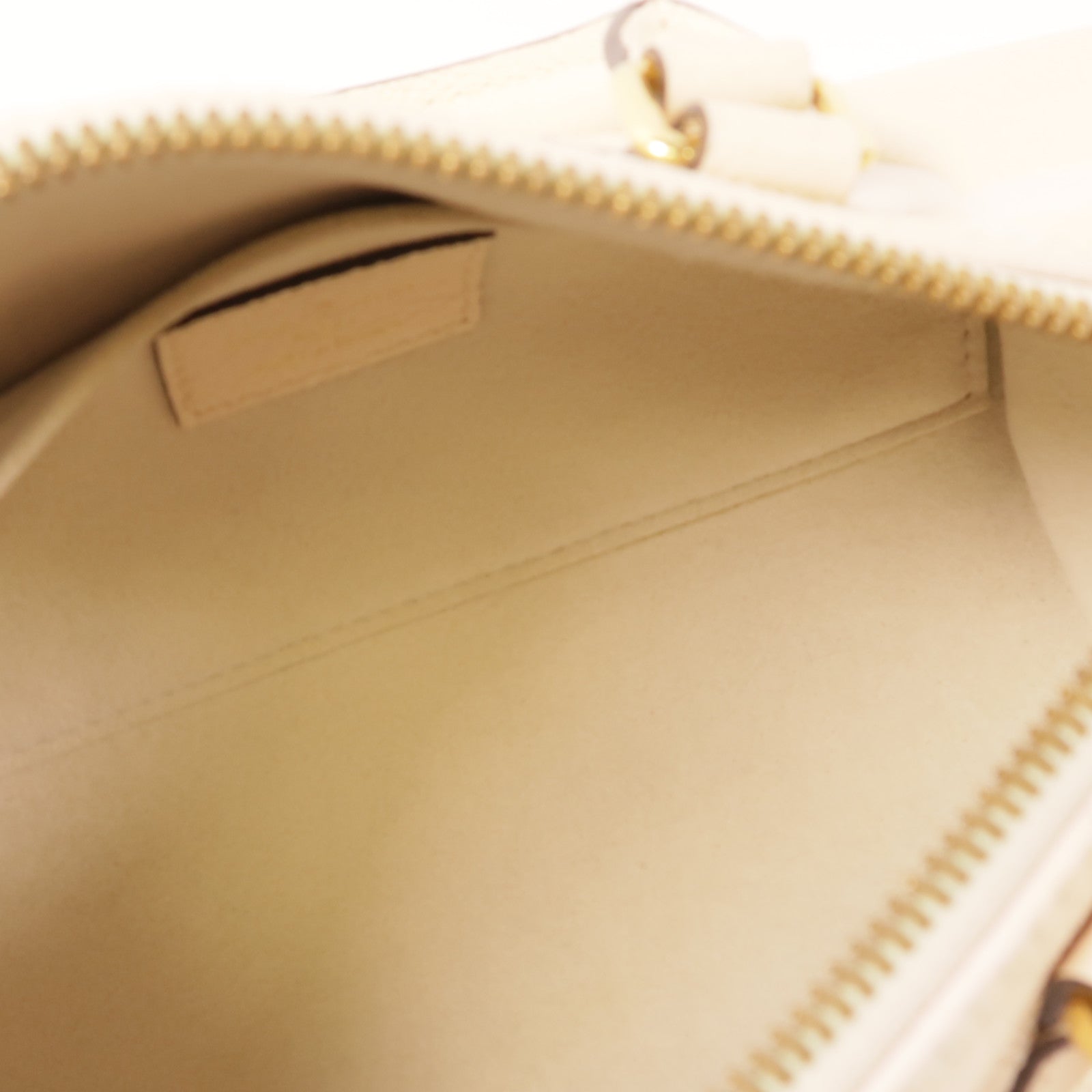 LOUIS VUITTON LV GHW Papillon BB 2 Way Bag M45708 Monogram Empreinte Beige