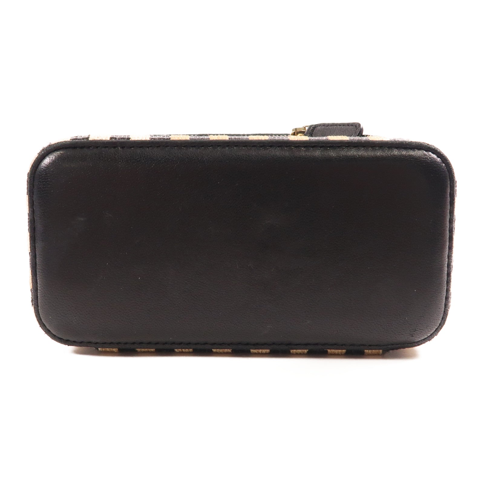 CHANEL 酒椰Vanity Case金扣鏈帶肩背袋