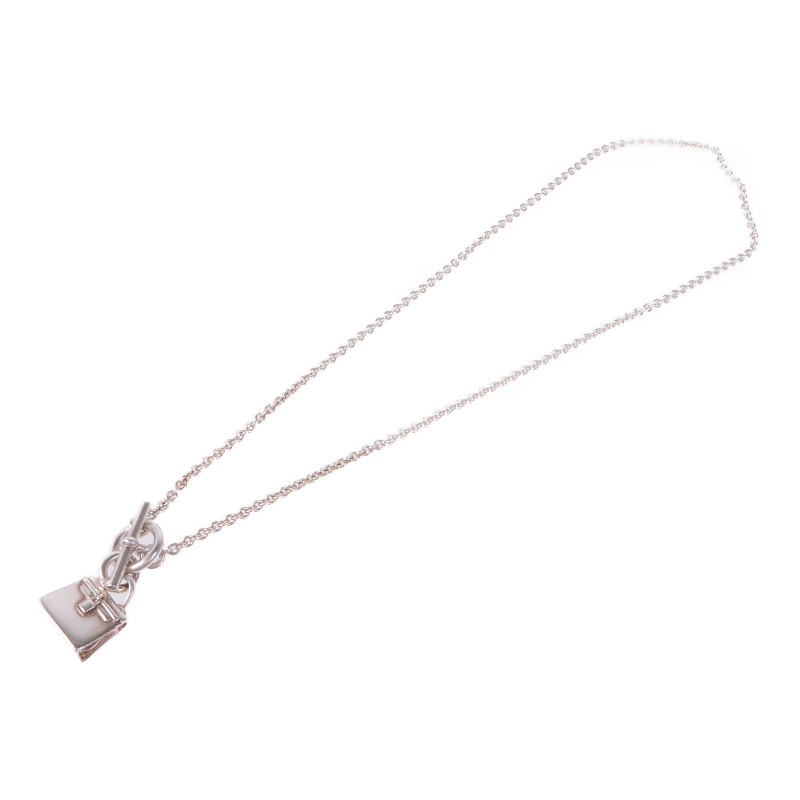 HERMES 925純銀Amulettes Kelly Pendant項鍊