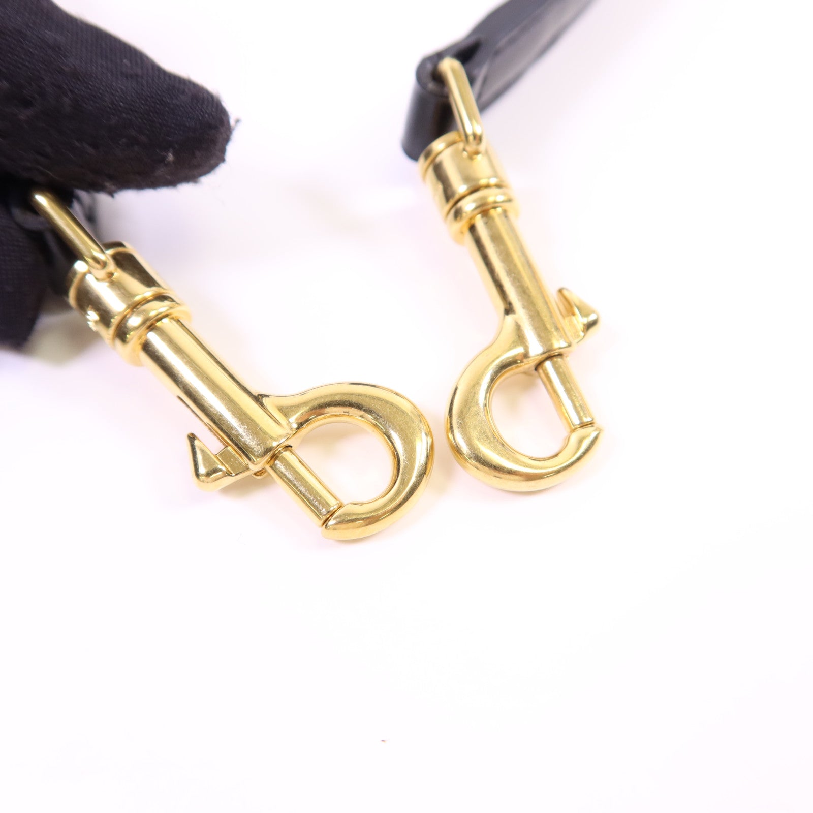 CELINE 牛皮皮革Mini Besace Clea金扣手挽肩背兩用袋