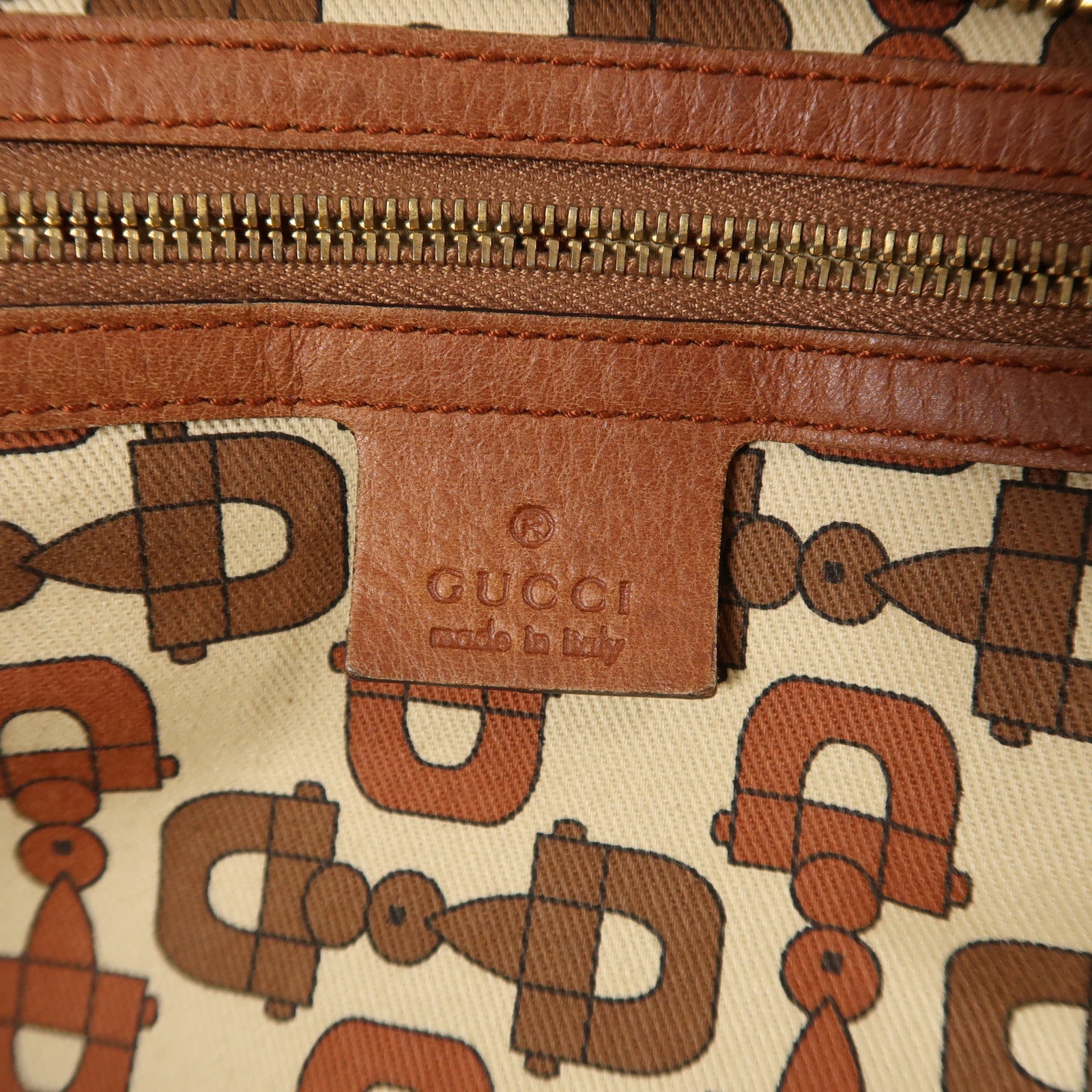 GUCCI 牛皮皮革Shoulder Bag金扣肩背袋