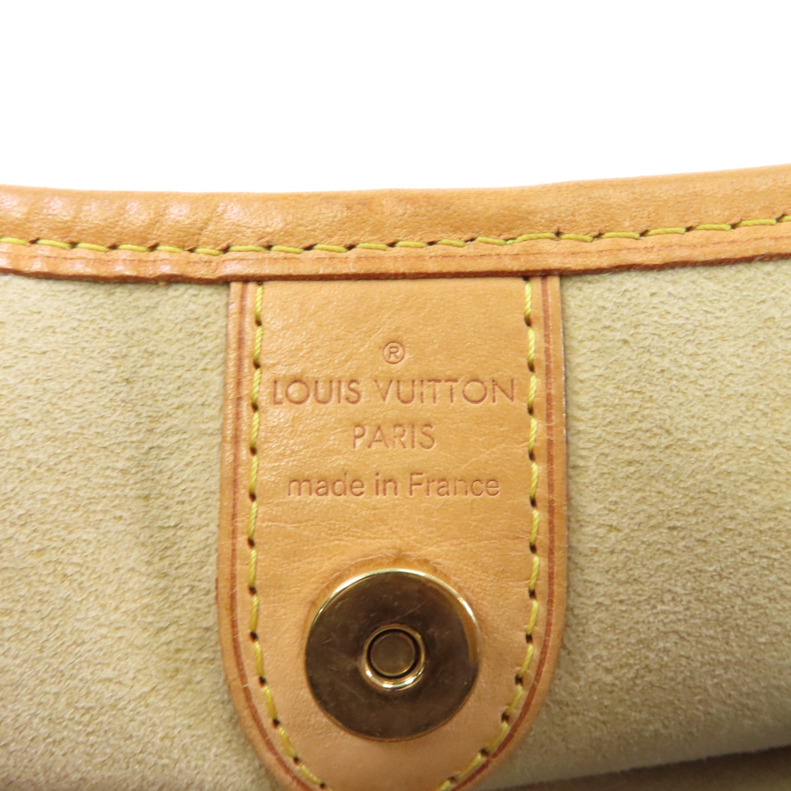 LOUIS VUITTON Monogram Galliera PM金扣肩背袋棕色