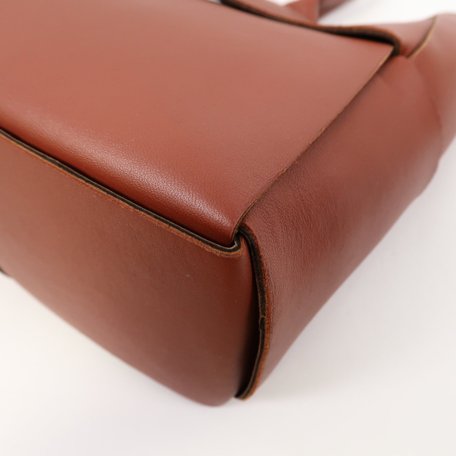BOTTEGA VENETA 織紋牛皮皮革Tote Bag手挽袋紅色