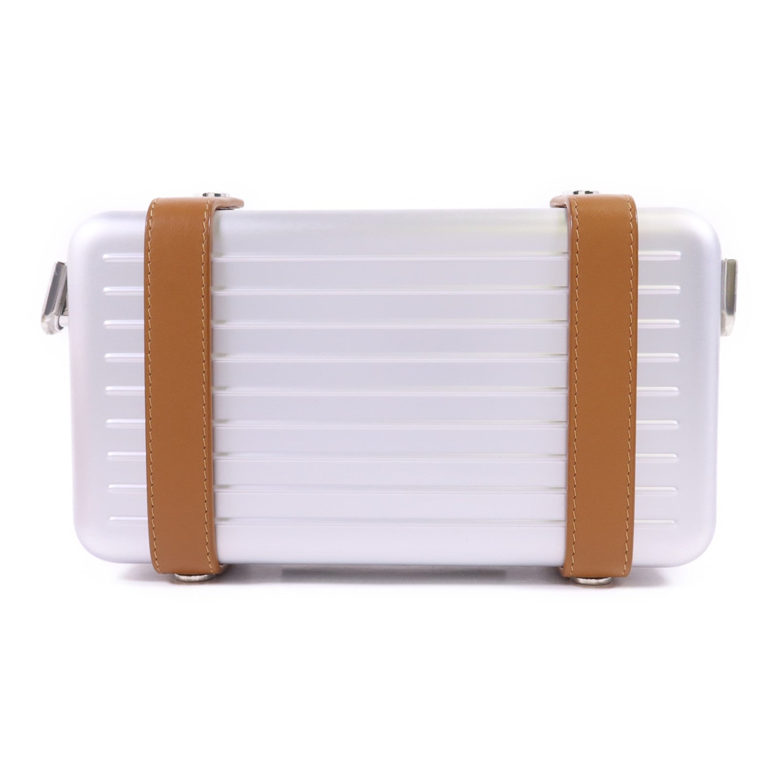 RIMOWA 鋁Personal Shoulder Bag銀扣肩背袋