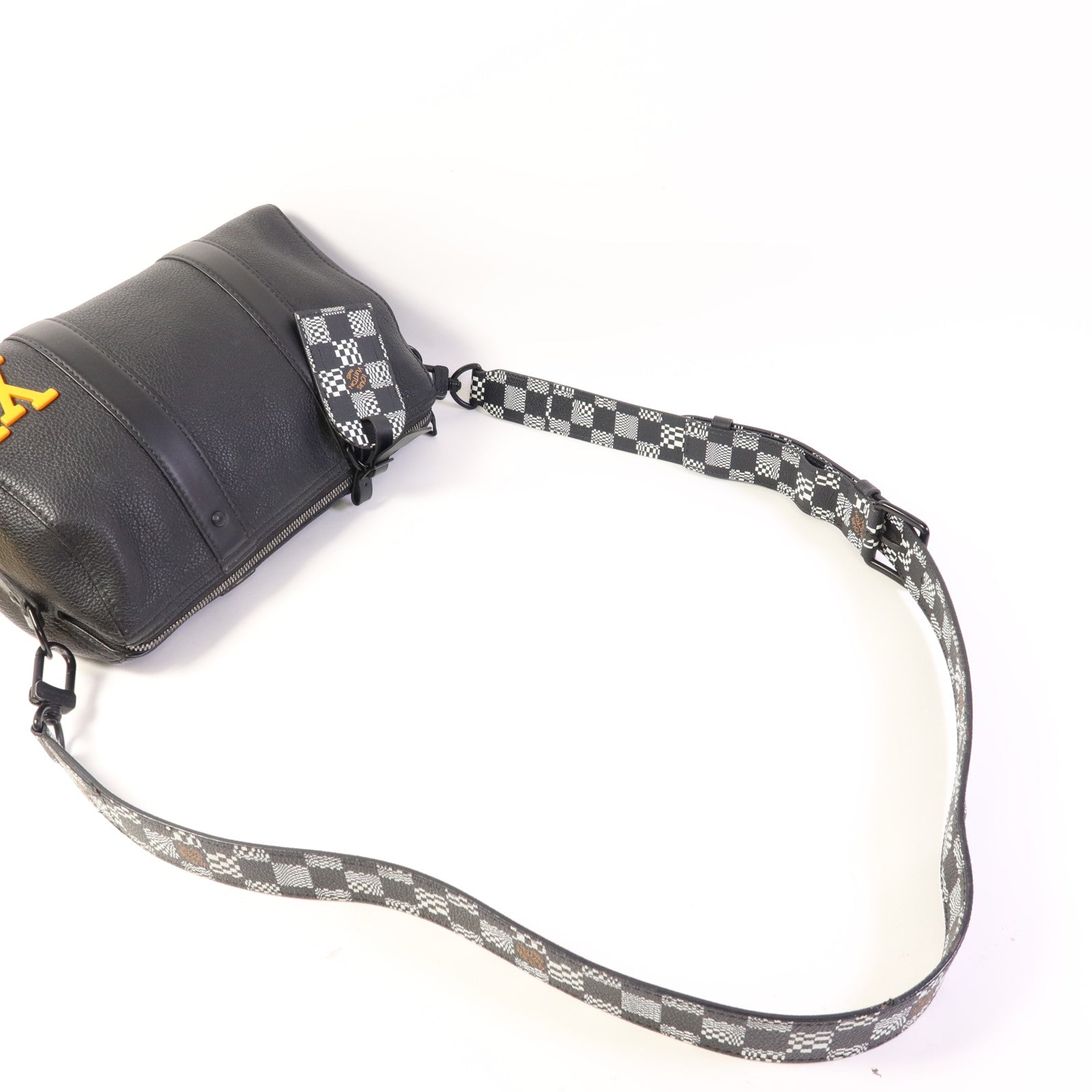 LOUIS VUITTON 牛皮皮革City Keepall 25肩背袋