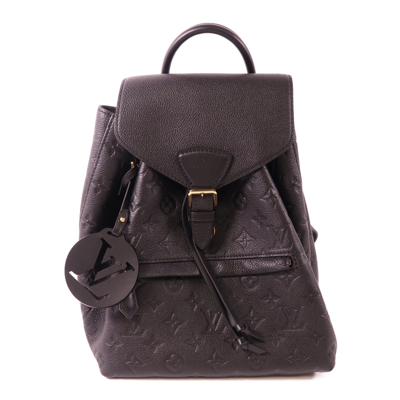 LOUIS VUITTON Monogram Empreinte Montsouris Backpack金扣背包