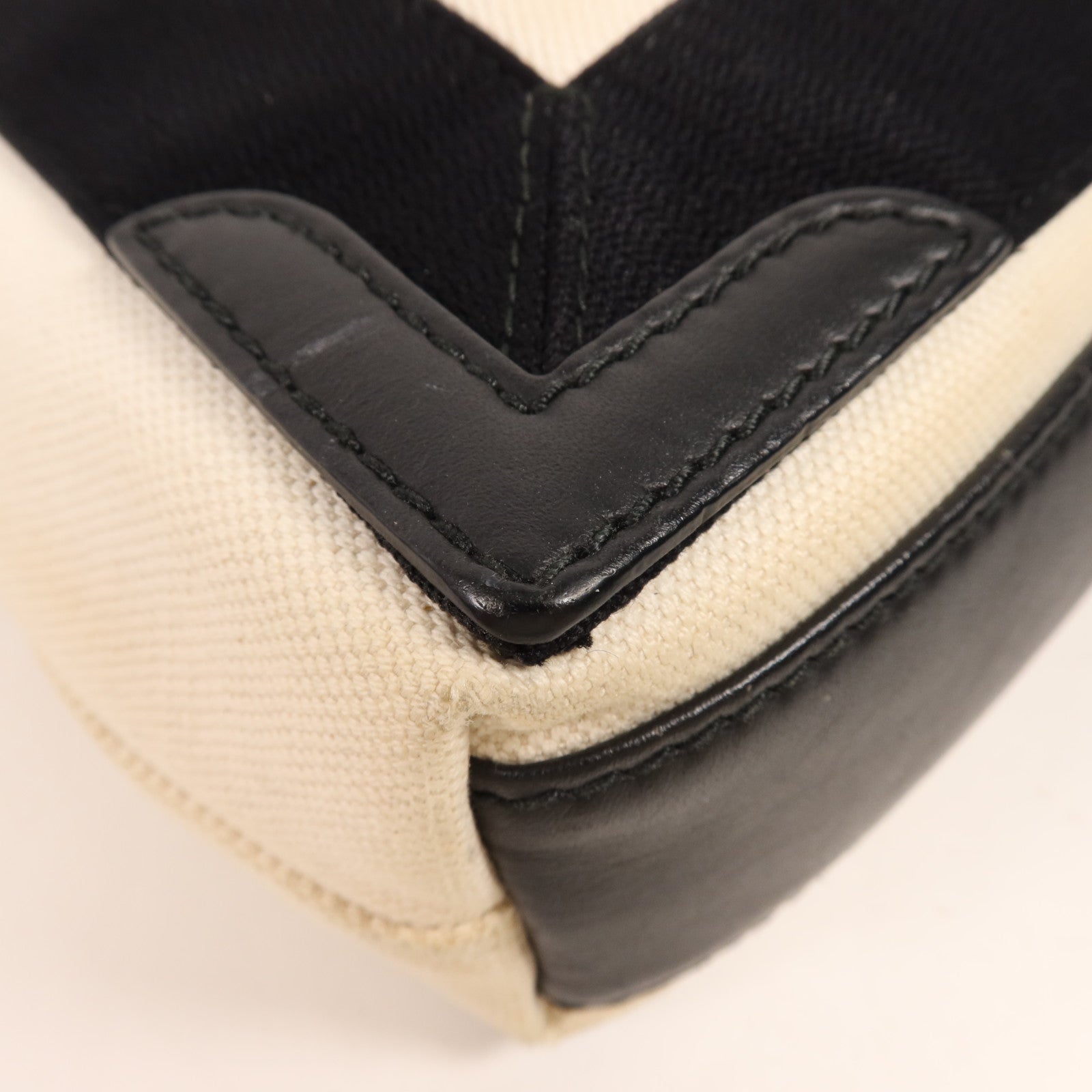 BALENCIAGA 帆布Cabas XS銀扣手挽肩背兩用袋