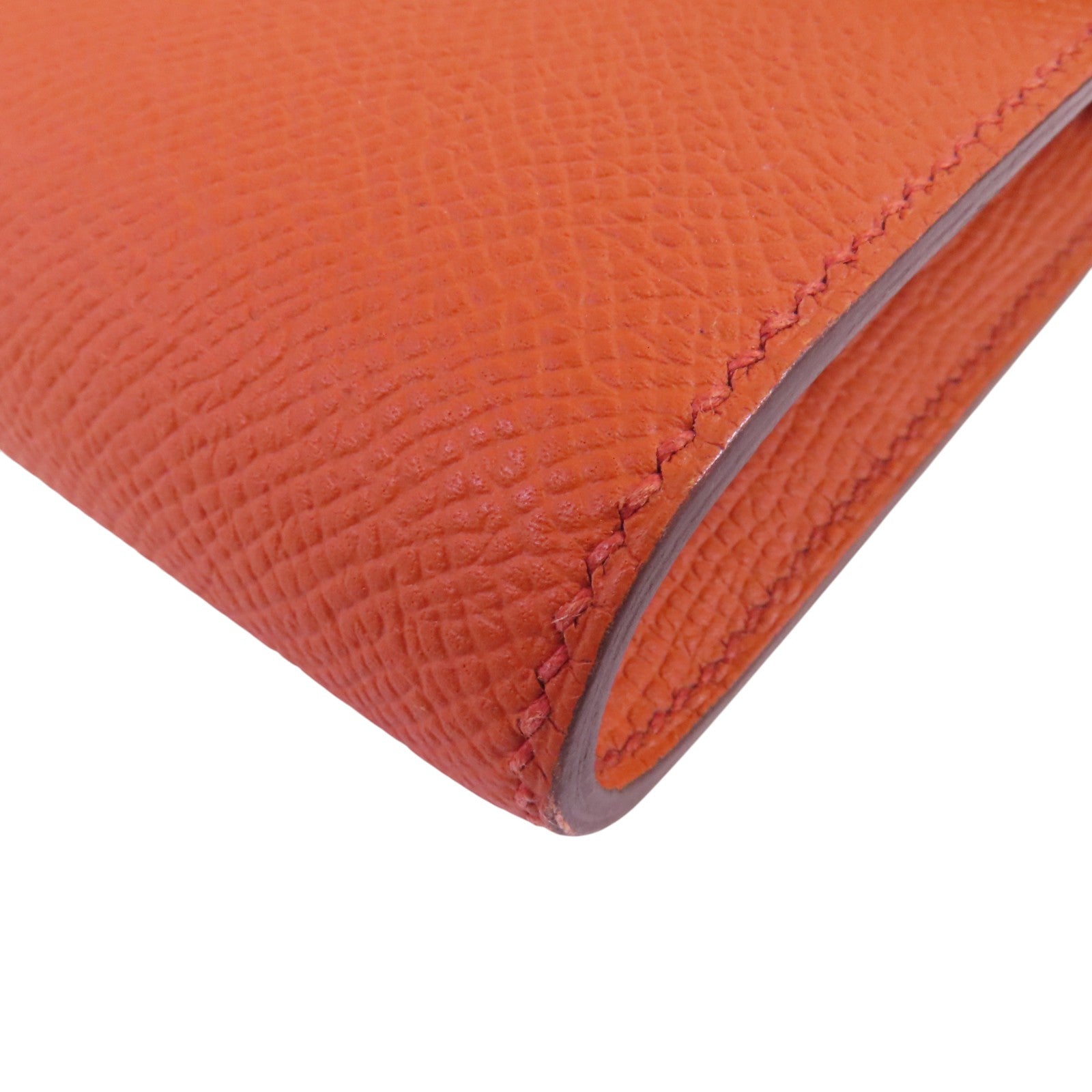 HERMES Epsom皮革Constance To Go銀扣肩背袋