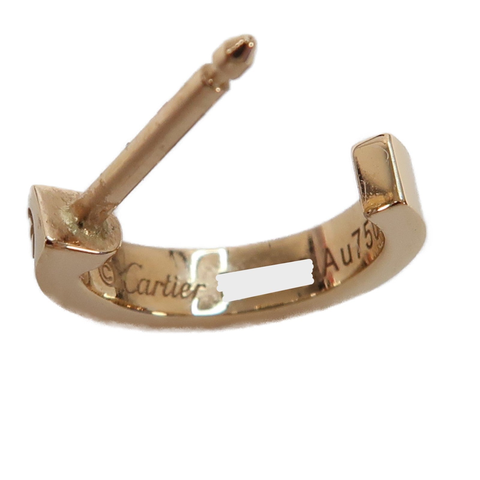 CARTIER 18K玫瑰金Love  Earrings耳環
