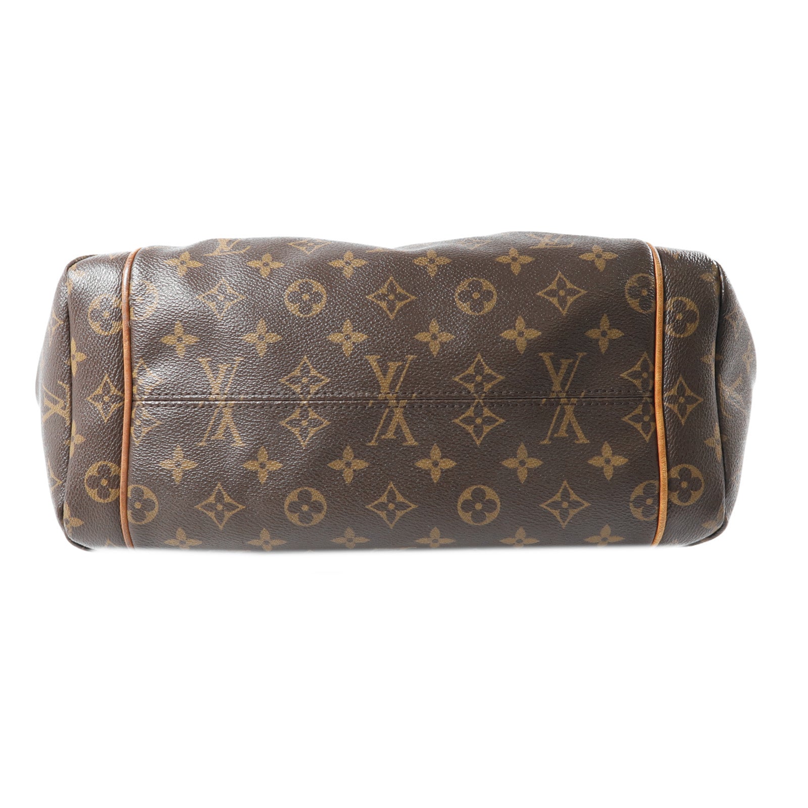 LOUIS VUITTON 【激減優惠】Monogram Totally MM金扣肩背袋棕色
