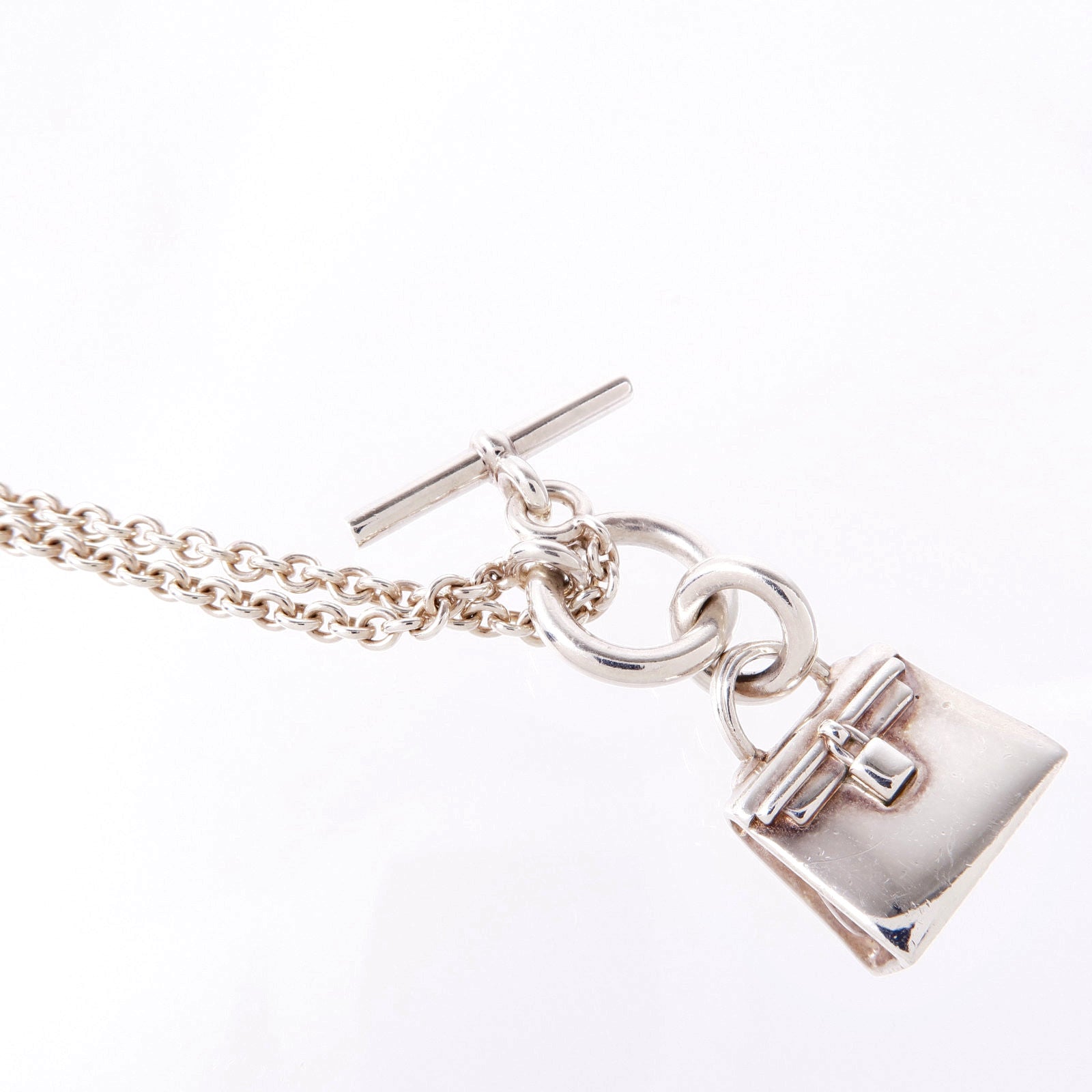 HERMES 925純銀Amulettes Kelly Pendant項鍊