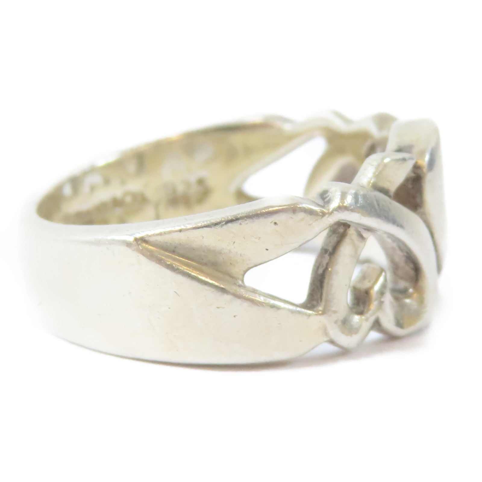 TIFFANY＆CO 925純銀Loving Heart Ring戒指US#6.25