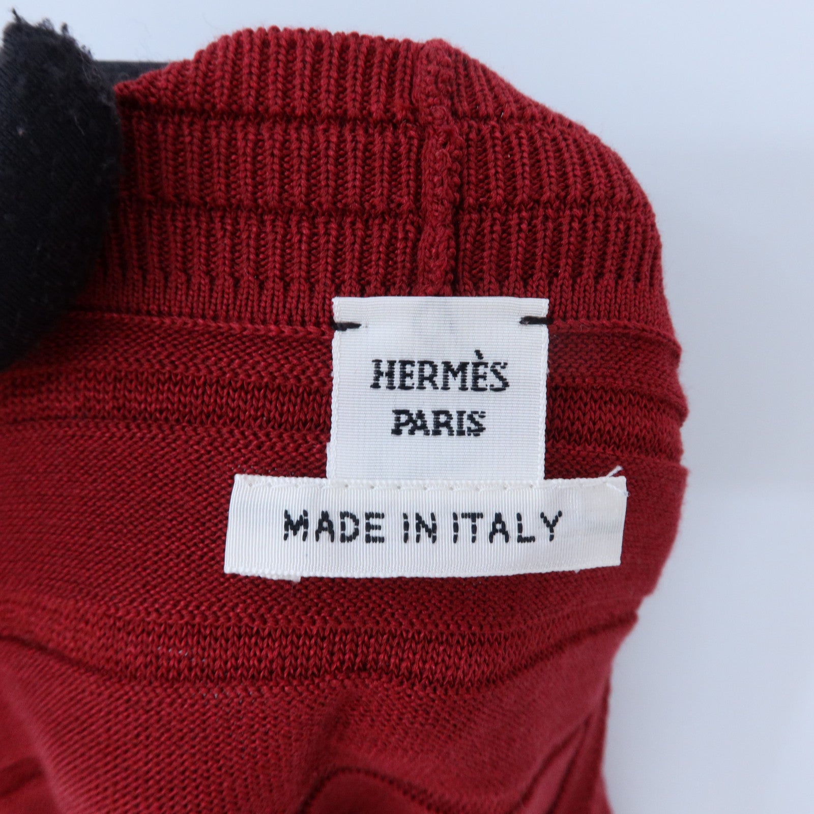 HERMES Silk/Cotton Chaine D'Ancre Cardigan針織