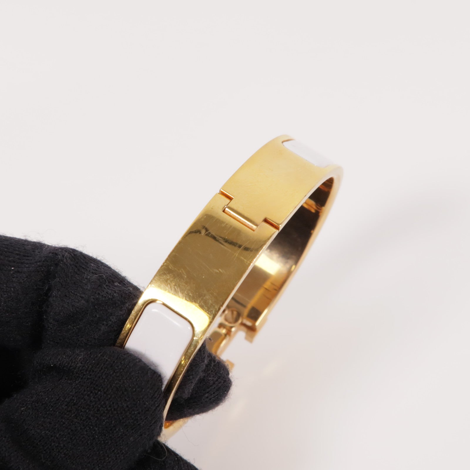 HERMES 金屬Clic H Bracelet手鐲