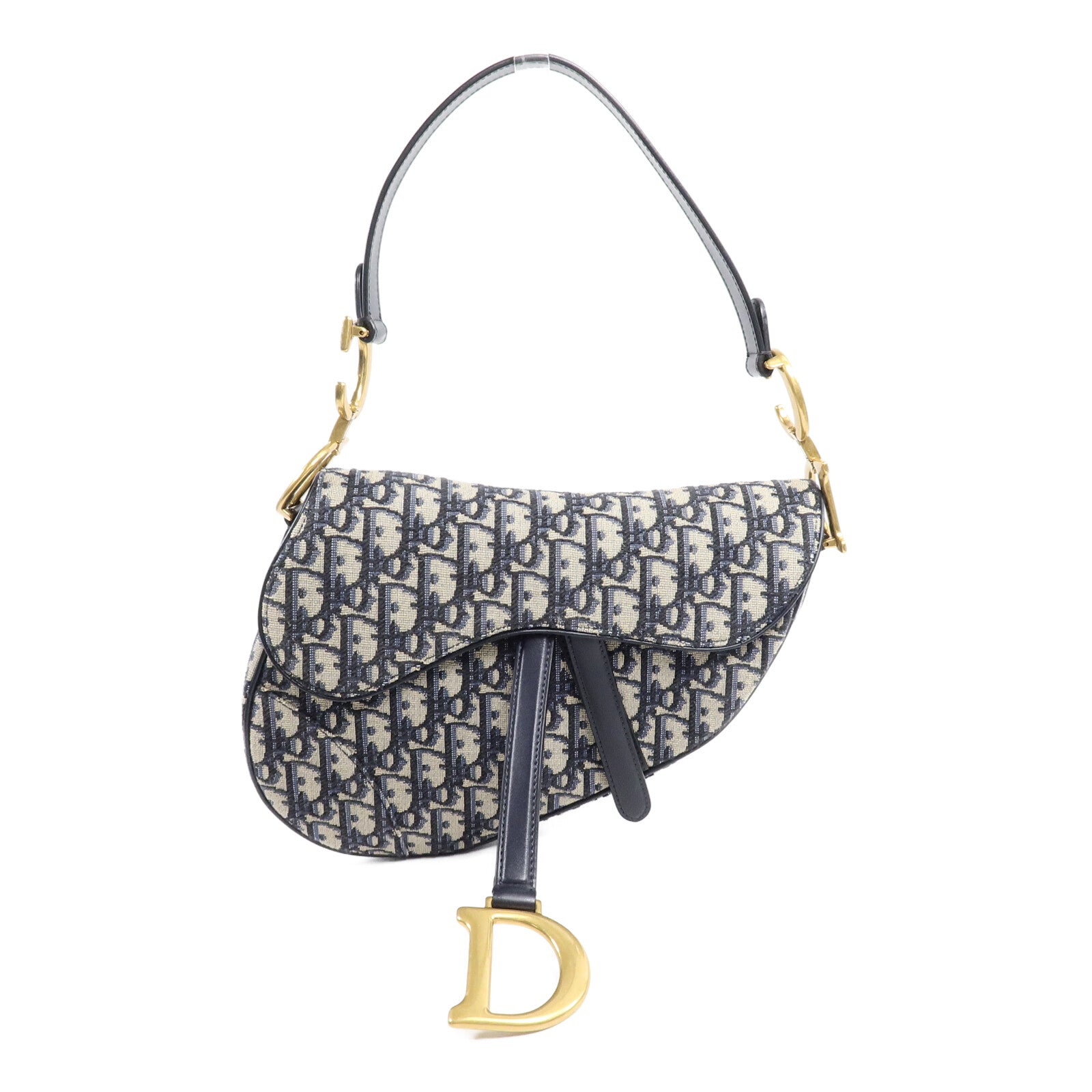 Dior 帆布Saddle Medium肩背袋
