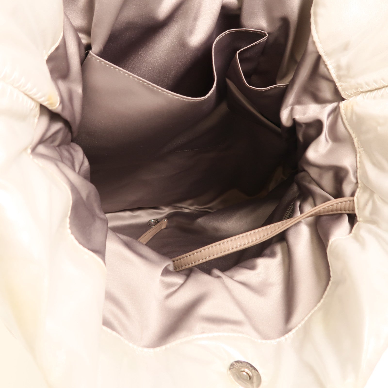 CHANEL PVC/羊毛Vinyl Mohair CC Bonbons Tote銀扣鏈帶肩背袋