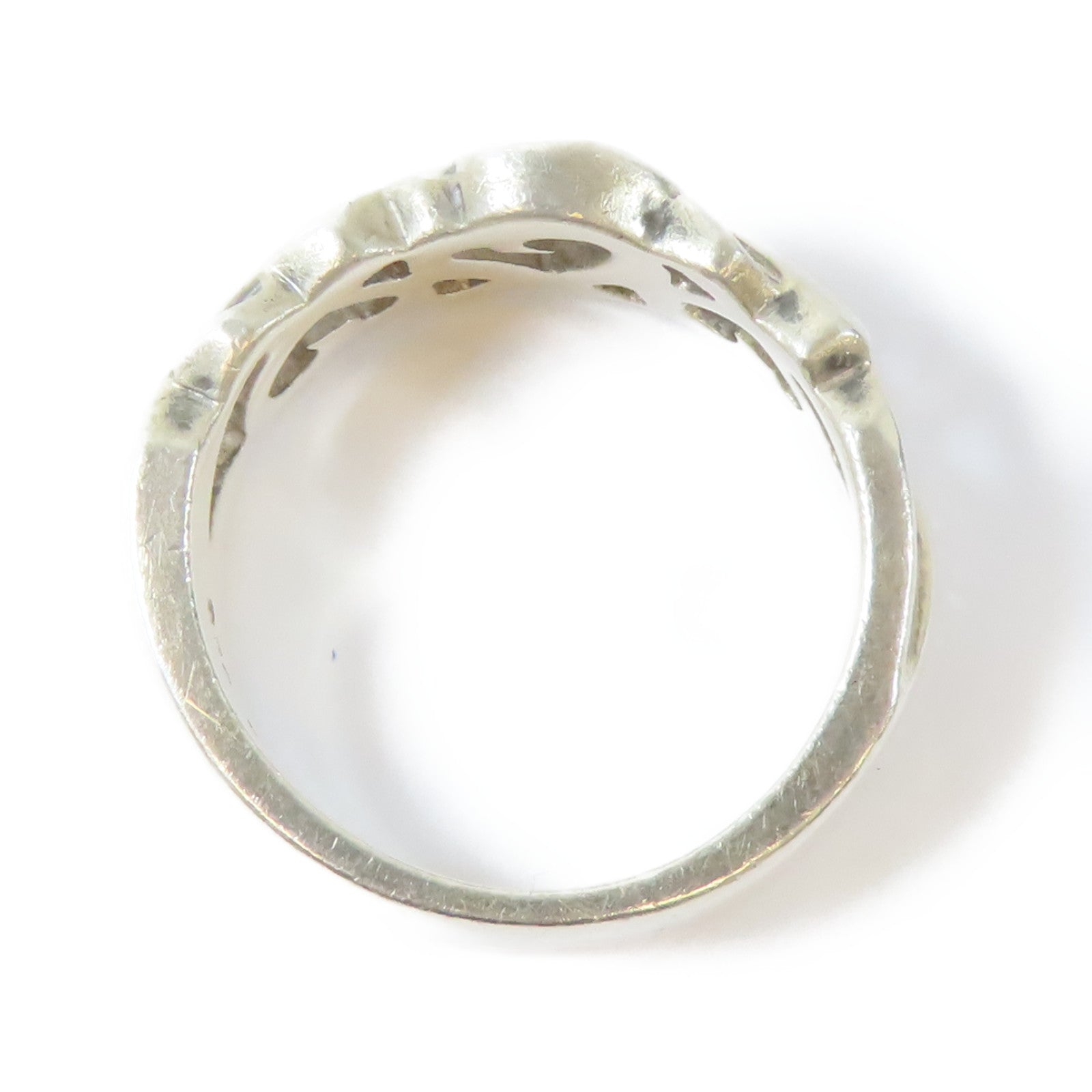 TIFFANY＆CO 925純銀Loving Heart Ring戒指US#6.25