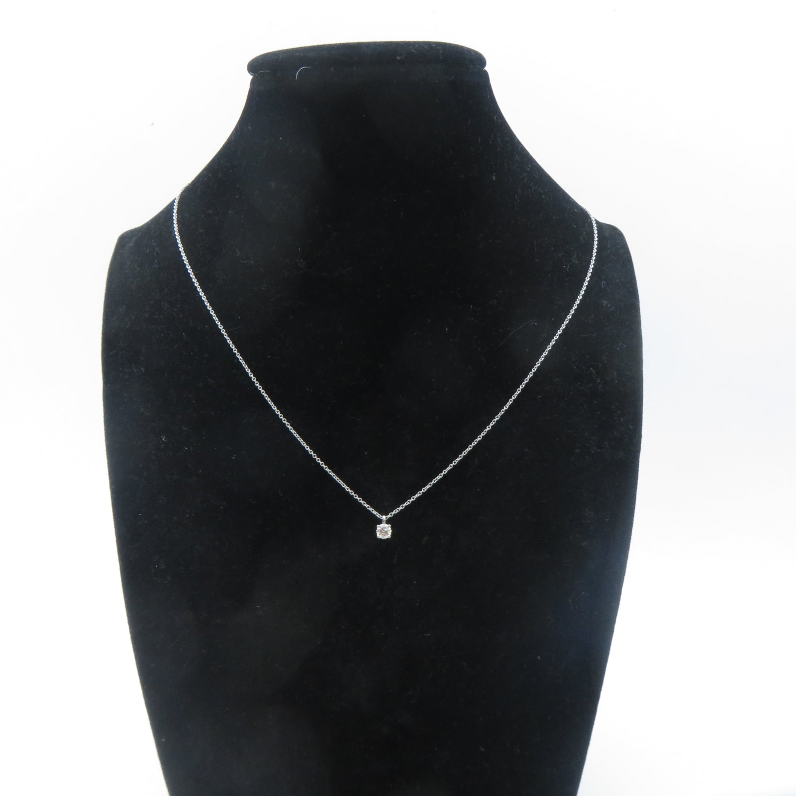 TIFFANY＆CO 【激減優惠】PT950鉑金Diamond Necklace 鑽石項鍊