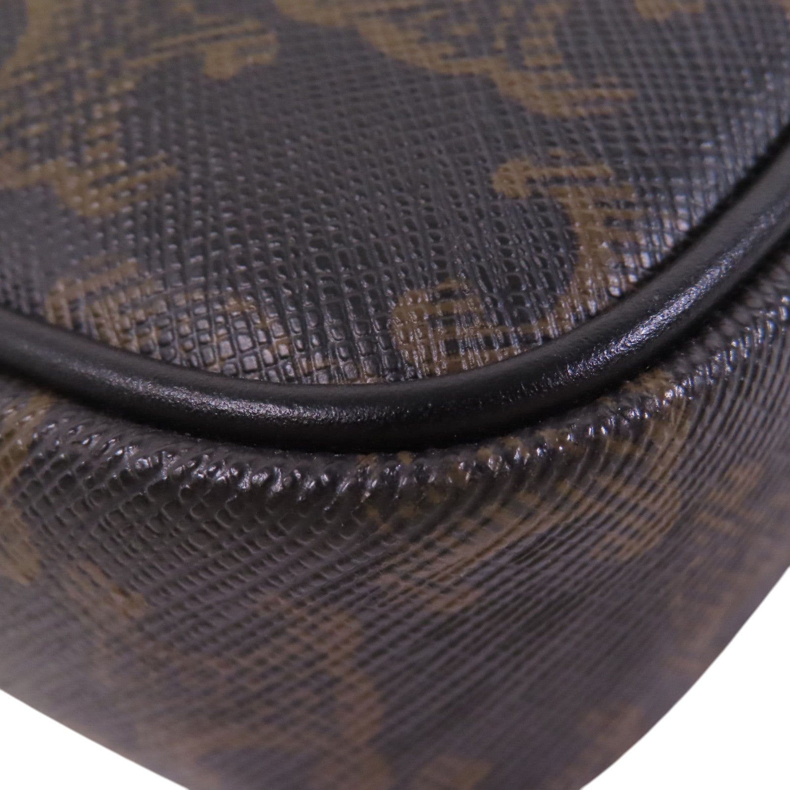 CELINE Trionphe塗層帆布Medium Messenger Bag金扣肩背袋