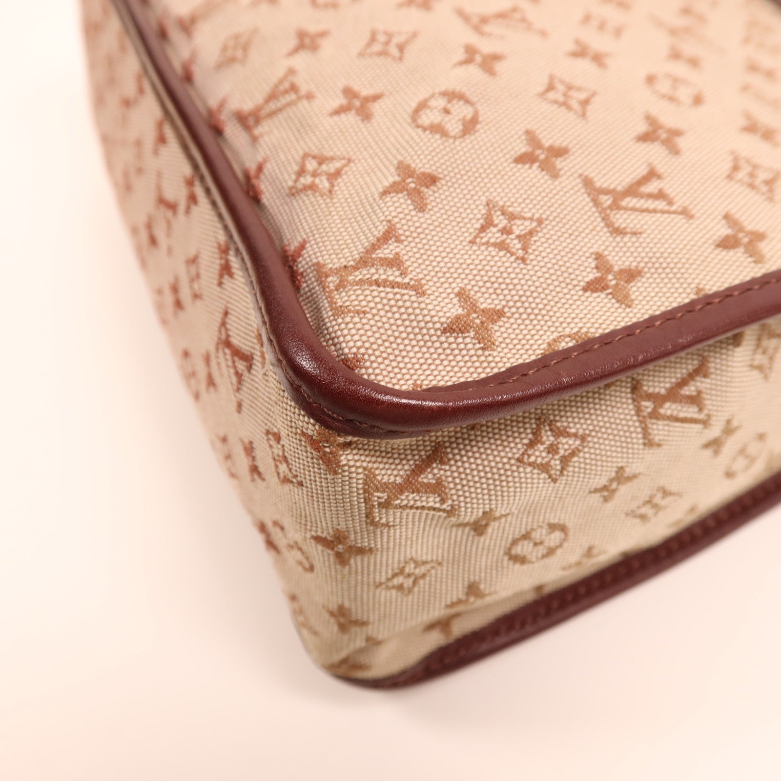 LOUIS VUITTON Monogram Mini Sac Kathleen金扣手挽袋
