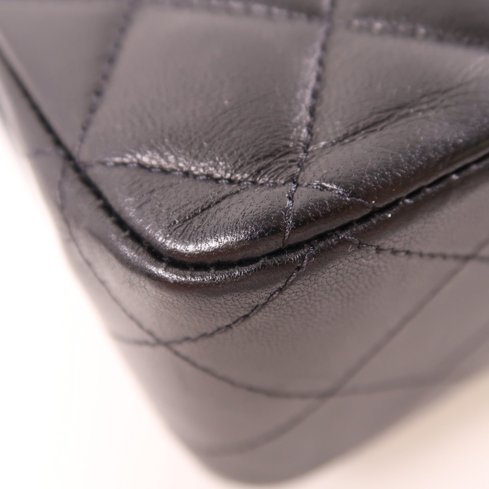 CHANEL 羊皮皮革Classic 25金扣鏈帶肩背袋