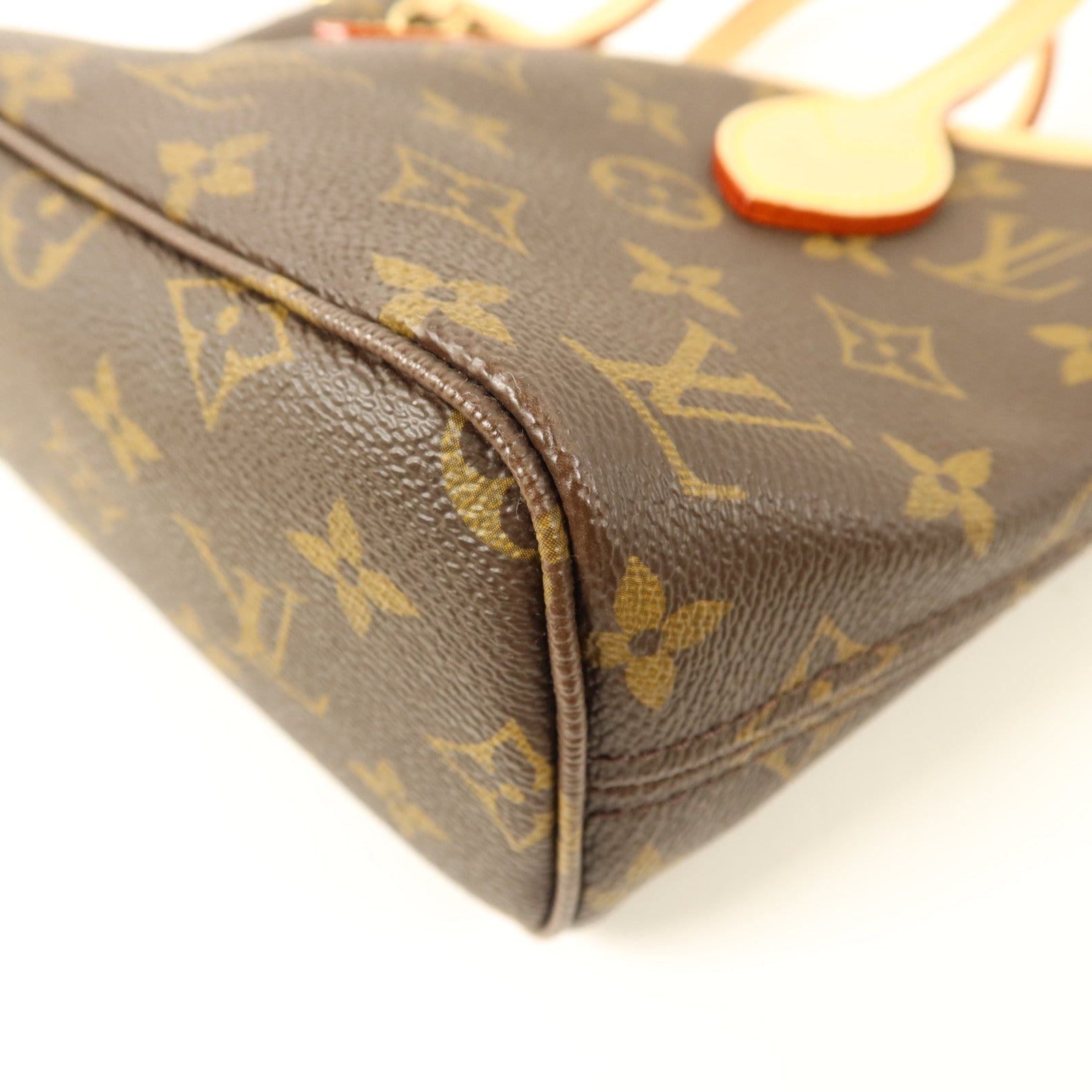 LOUIS VUITTON Monogram Neverfull BB金扣手挽肩背兩用袋