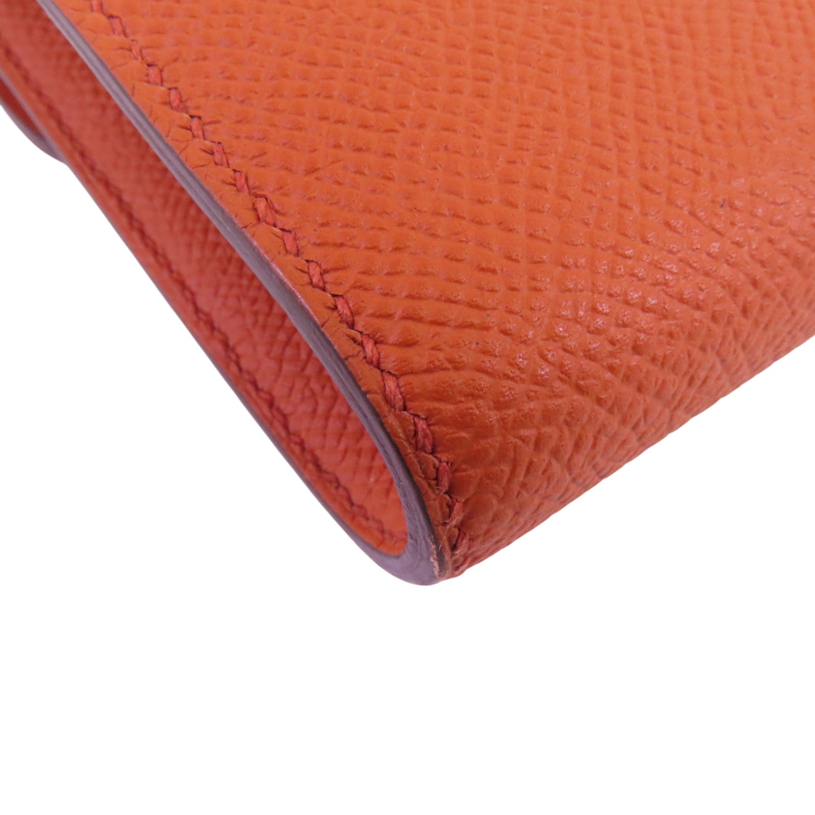 HERMES Epsom皮革Constance To Go銀扣肩背袋