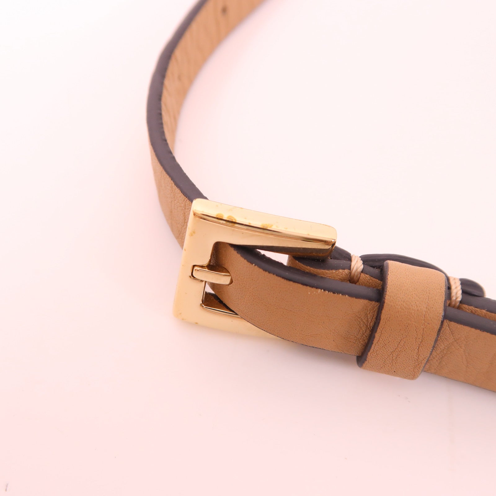 Valentino 牛皮皮革Shoulder Bag金扣肩背袋