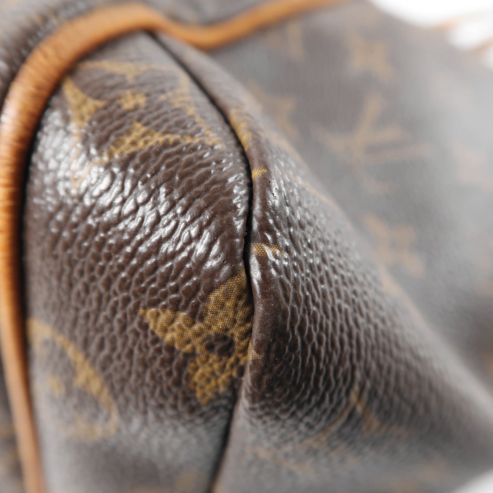 LOUIS VUITTON 【激減優惠】Monogram Totally MM金扣肩背袋棕色