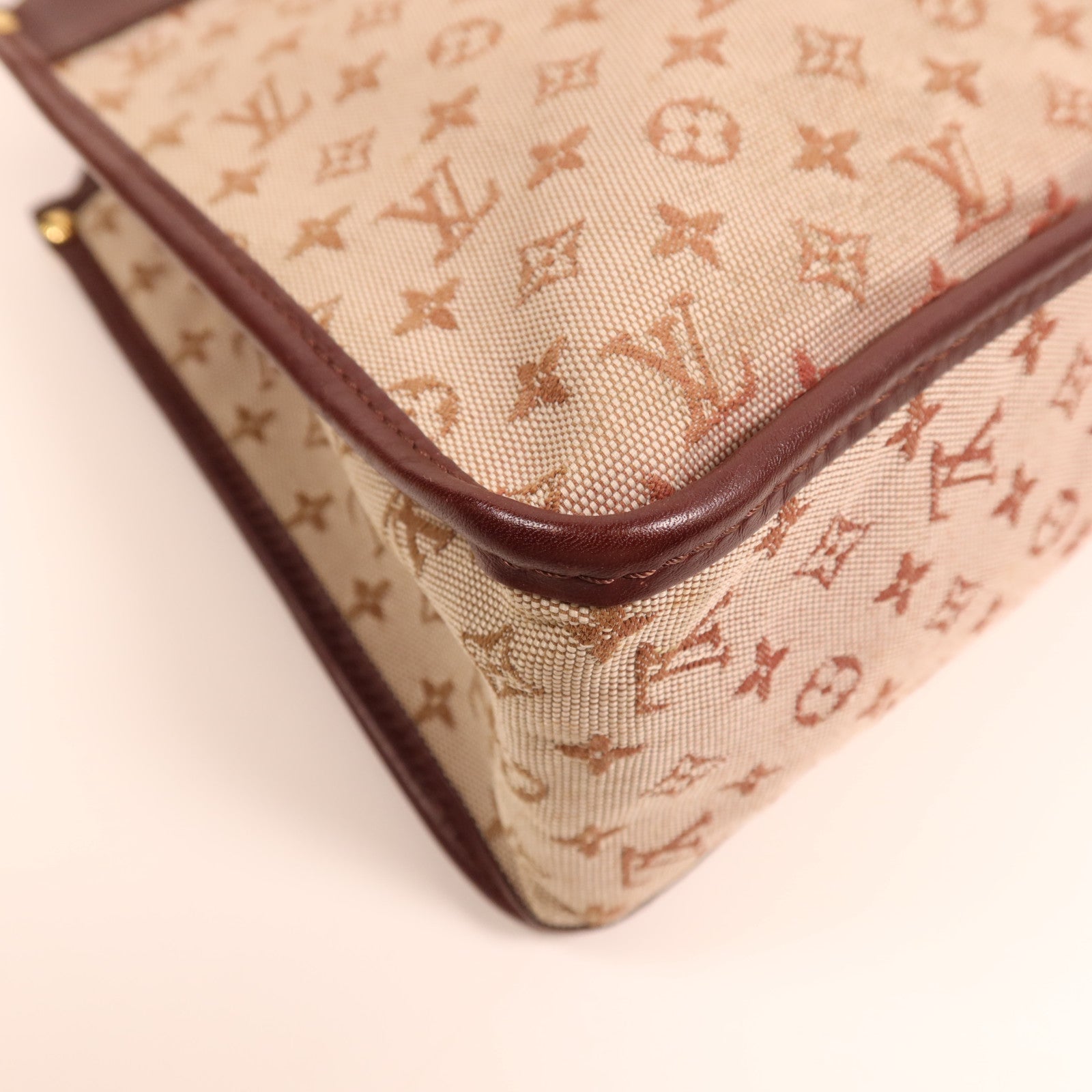 LOUIS VUITTON Monogram Mini Sac Kathleen金扣手挽袋