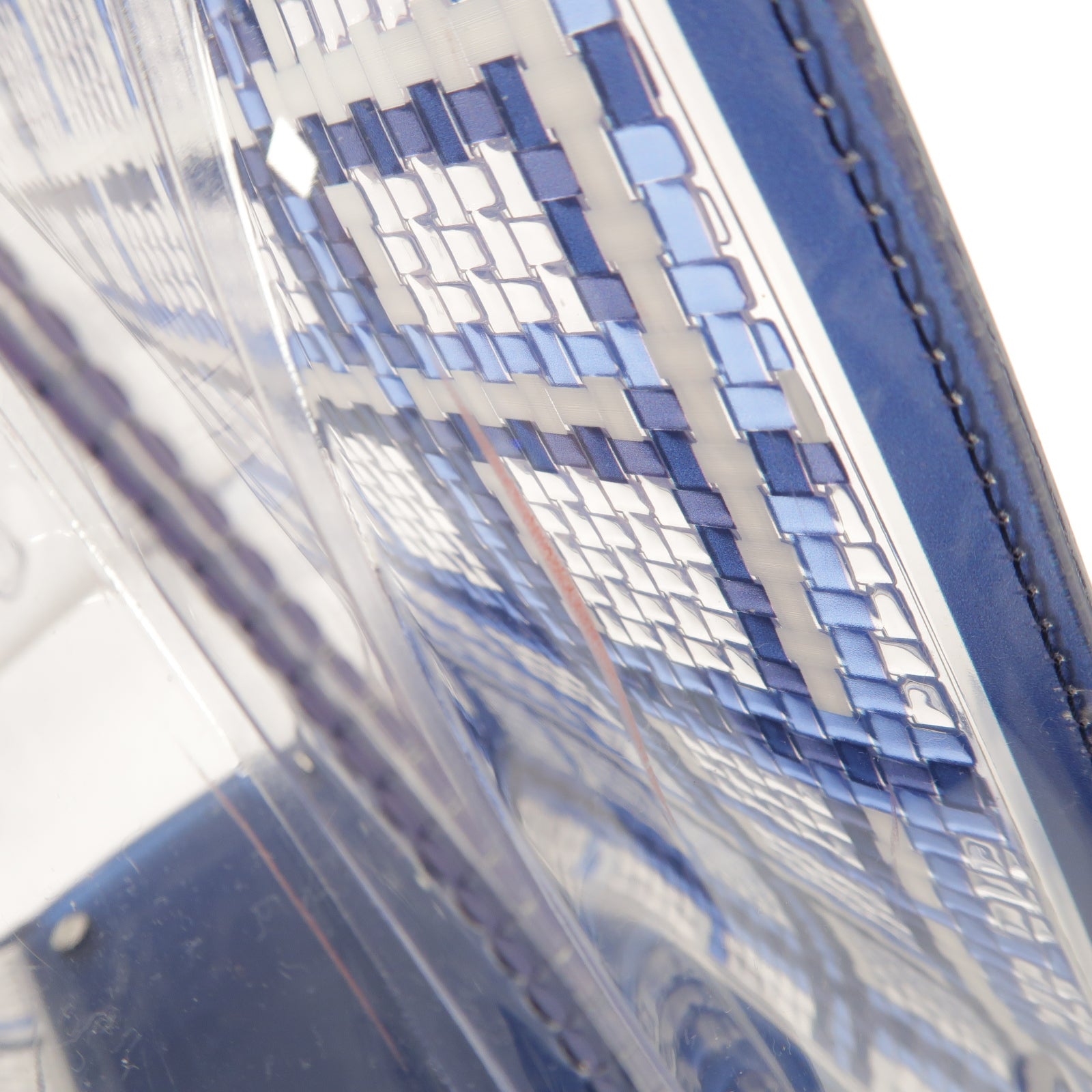 SELECTION 【激減優惠】PVC Brillant MM 2 Way Shoulder Bag手挽肩背兩用袋藍色
