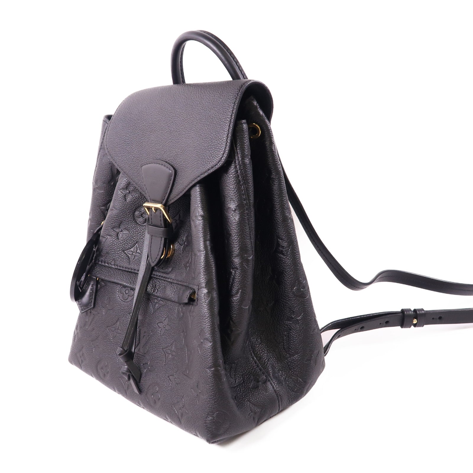 LOUIS VUITTON Monogram Empreinte Montsouris Backpack金扣背包