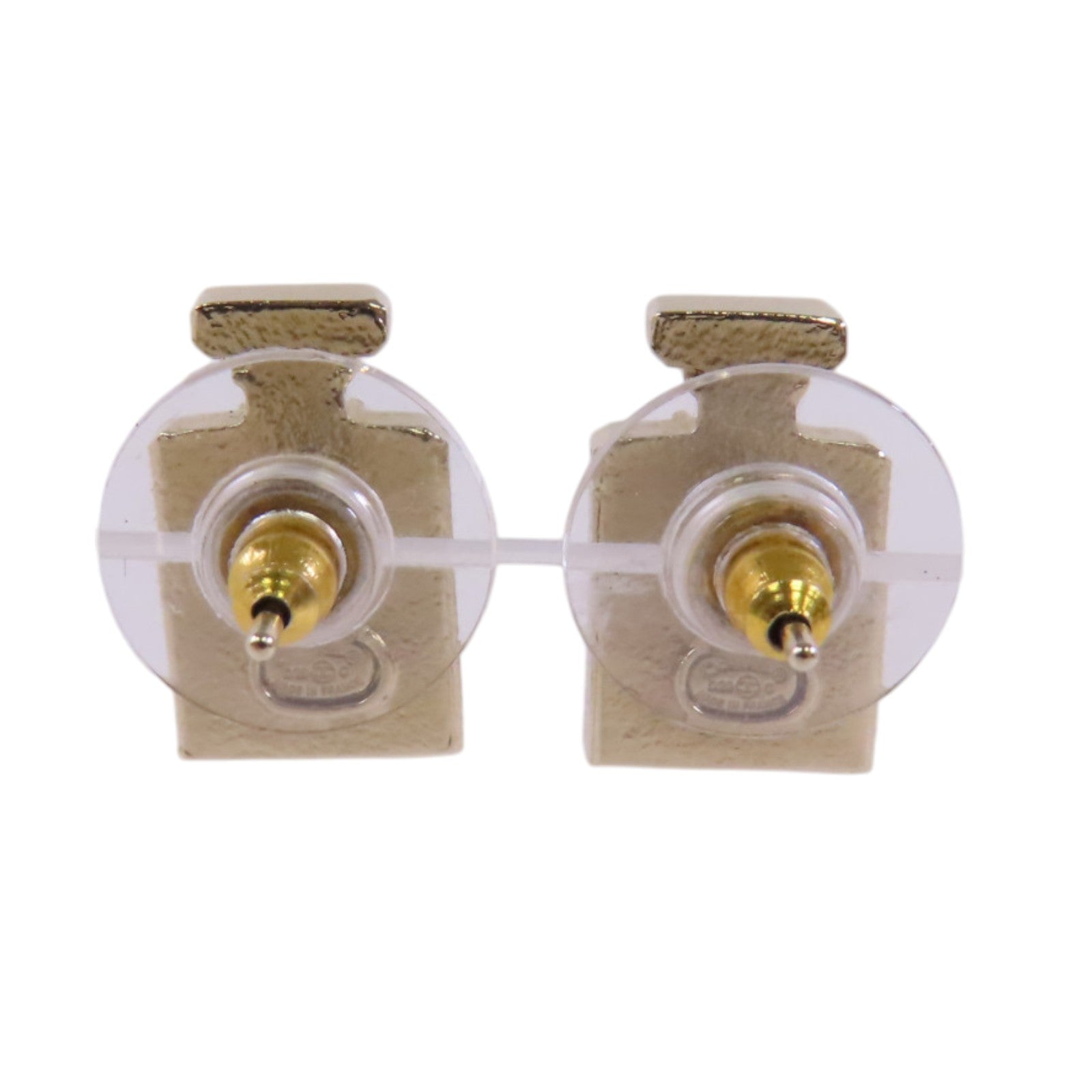 CHANEL 金屬Chanel No.5 Earrings金扣耳環