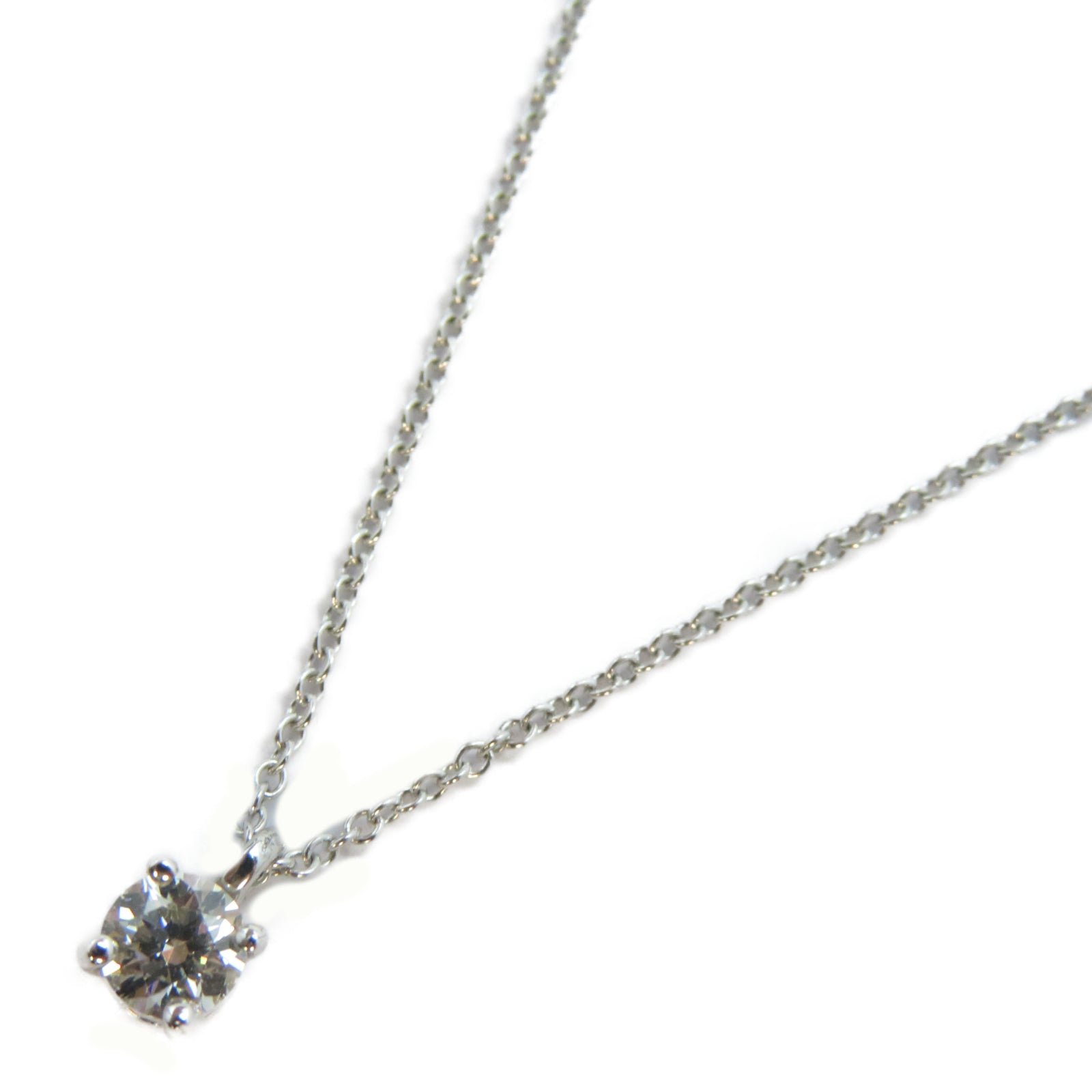 TIFFANY＆CO 【激減優惠】PT950鉑金Diamond Necklace 鑽石項鍊