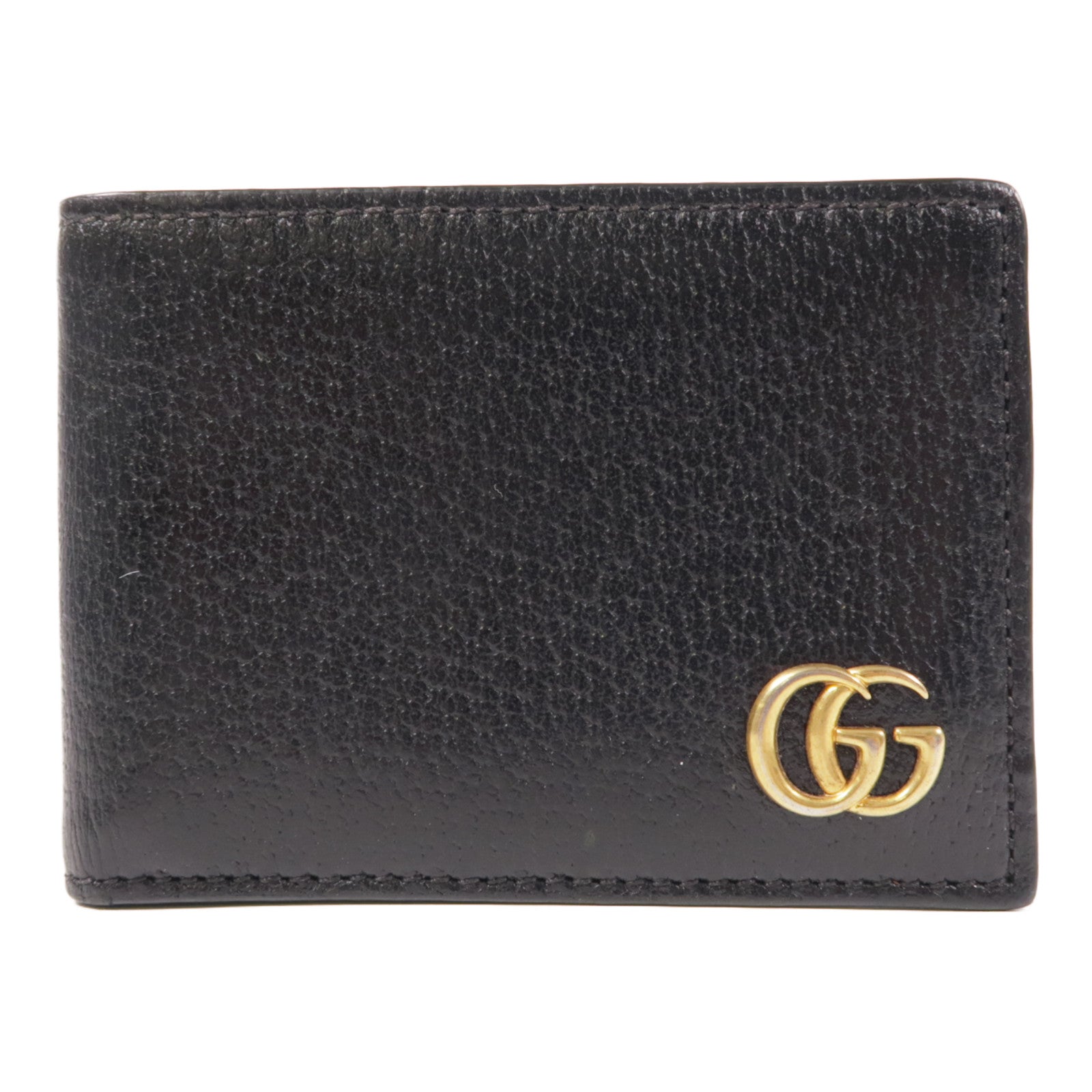 GUCCI 牛皮皮革Wallet金扣錢包