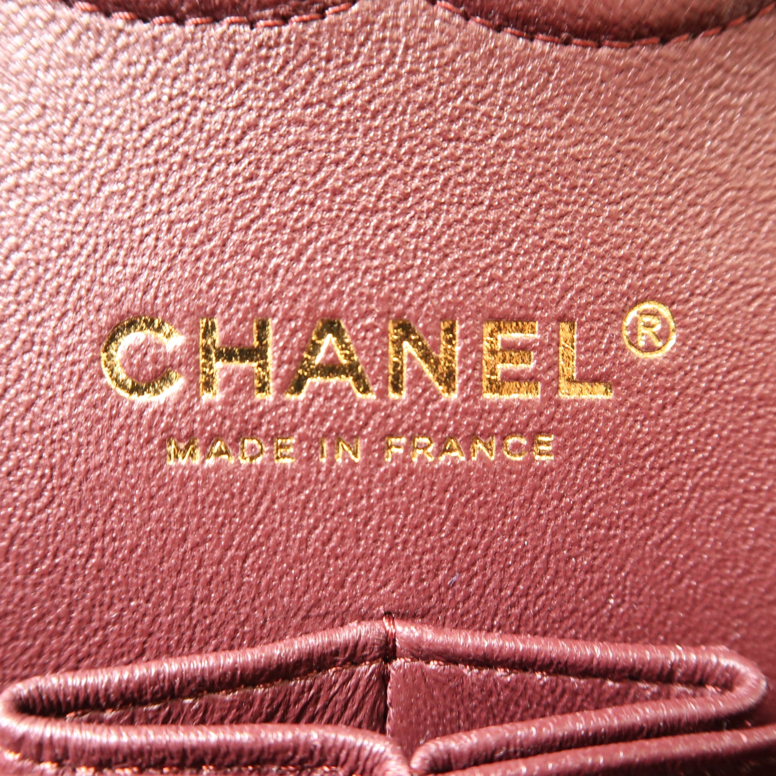 CHANEL 羊皮皮革Classic 25金扣鏈帶肩背袋
