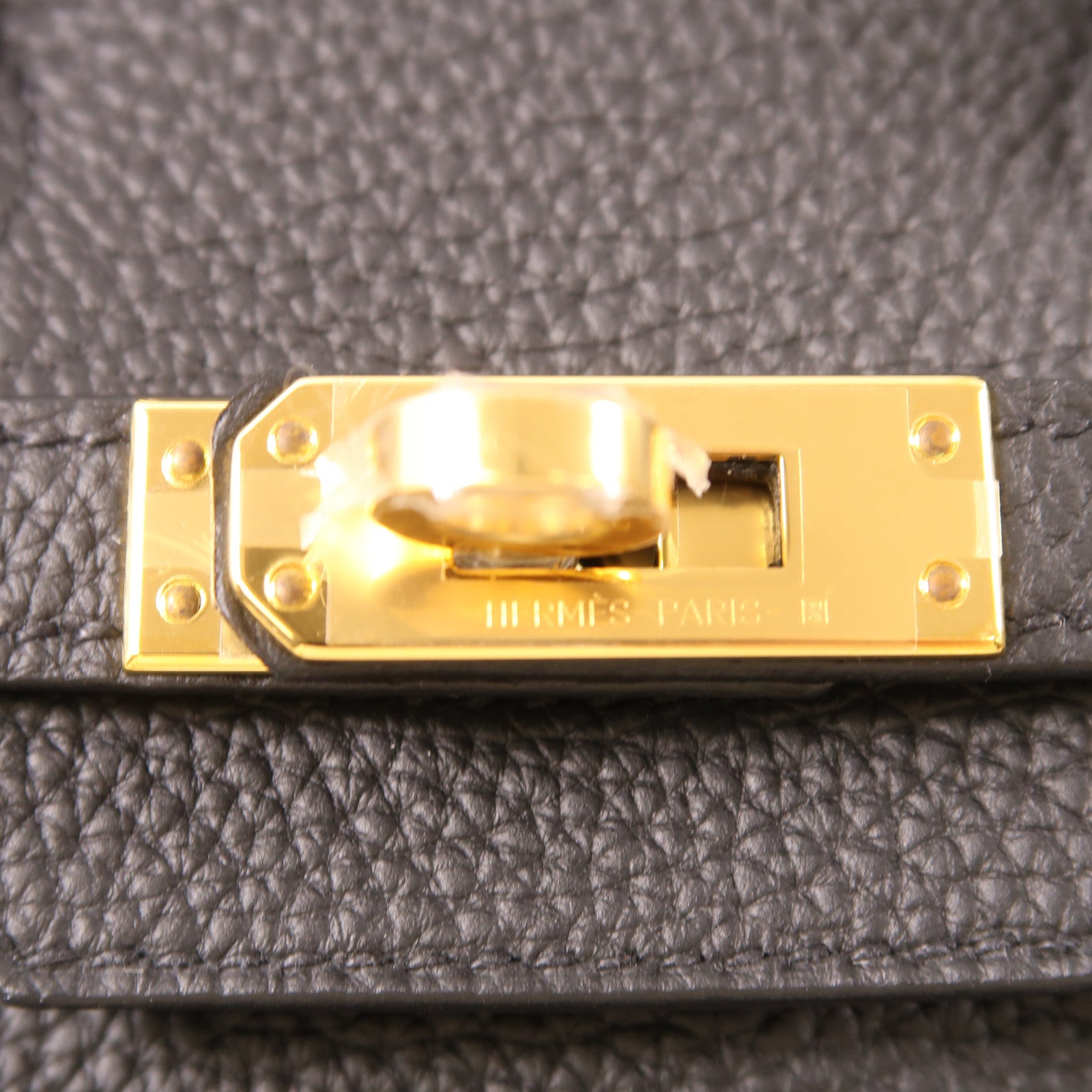 HERMES【激減優惠】 Togo皮革Birkin 25金扣手挽袋Noir黑色