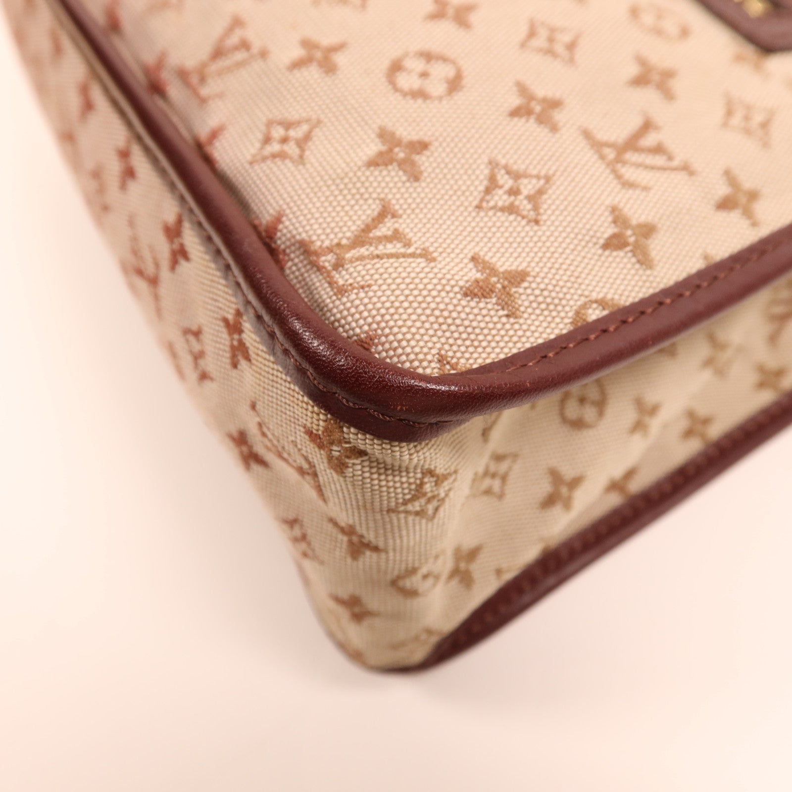 LOUIS VUITTON Monogram Mini Sac Kathleen金扣手挽袋