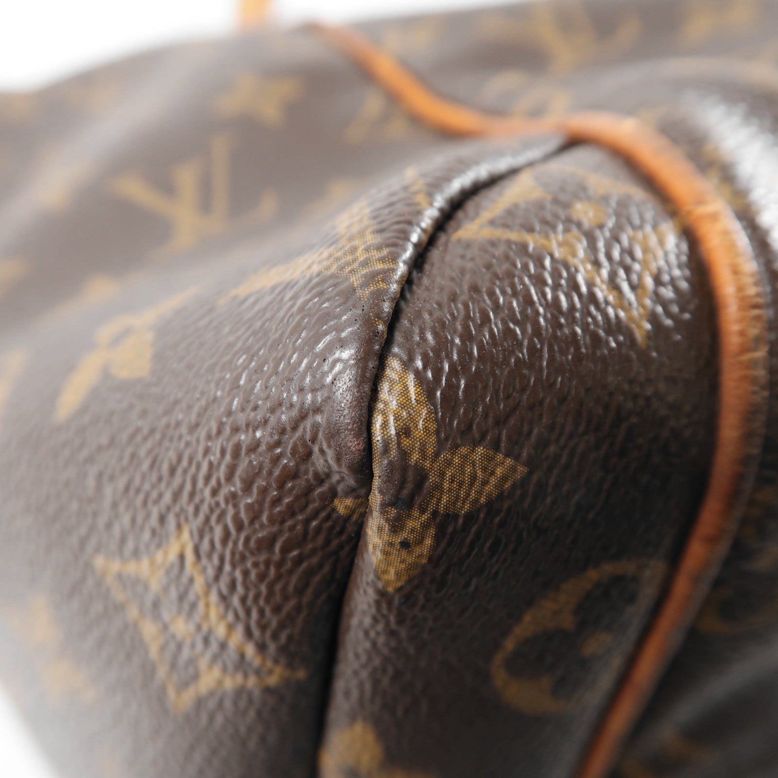 LOUIS VUITTON 【激減優惠】Monogram Totally MM金扣肩背袋棕色