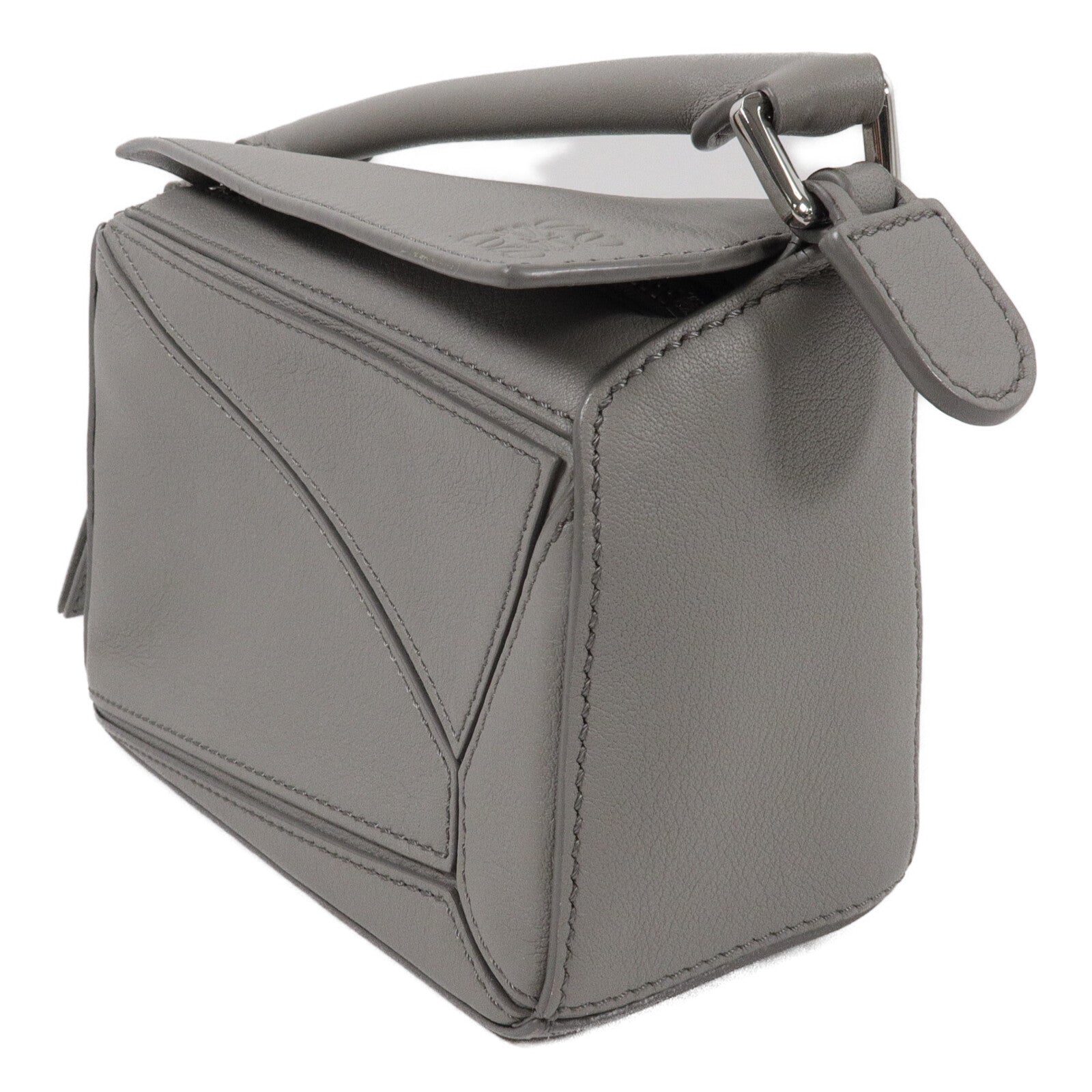 LOEWE 牛皮皮革Mini Puzzle手挽肩背兩用袋