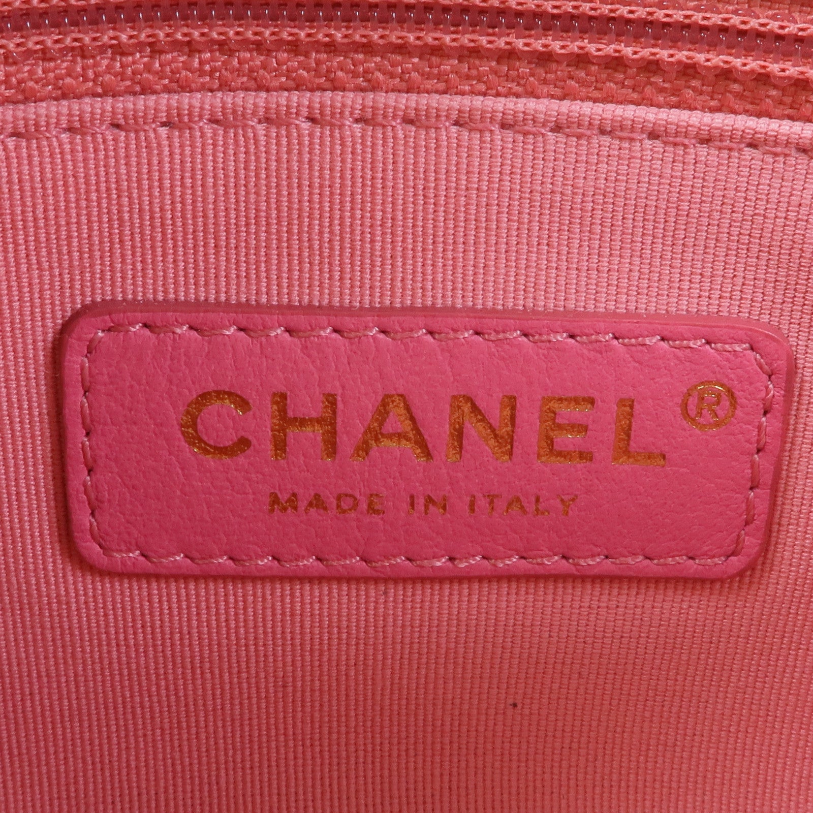 CHANEL 牛皮皮革Chain Shoulder Bag銀扣鏈帶肩背袋