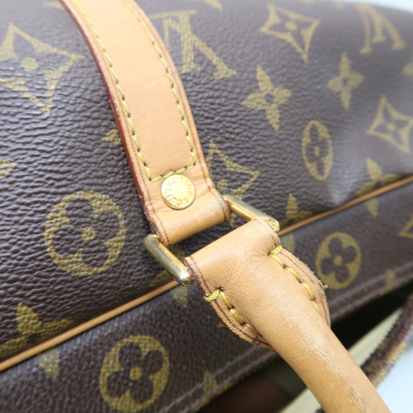 LOUIS VUITTON Monogram Sirius 50金扣行李袋啡色