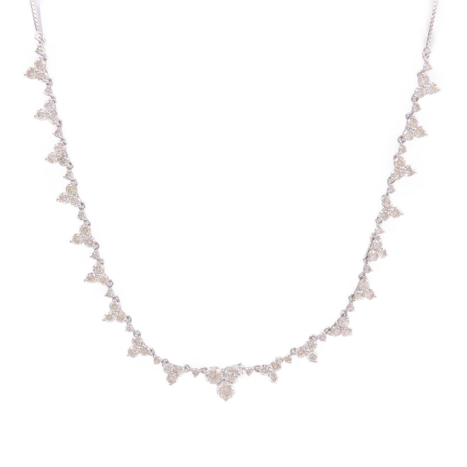 JEWELRY 18K白金Diamond Necklace鑽石項鍊