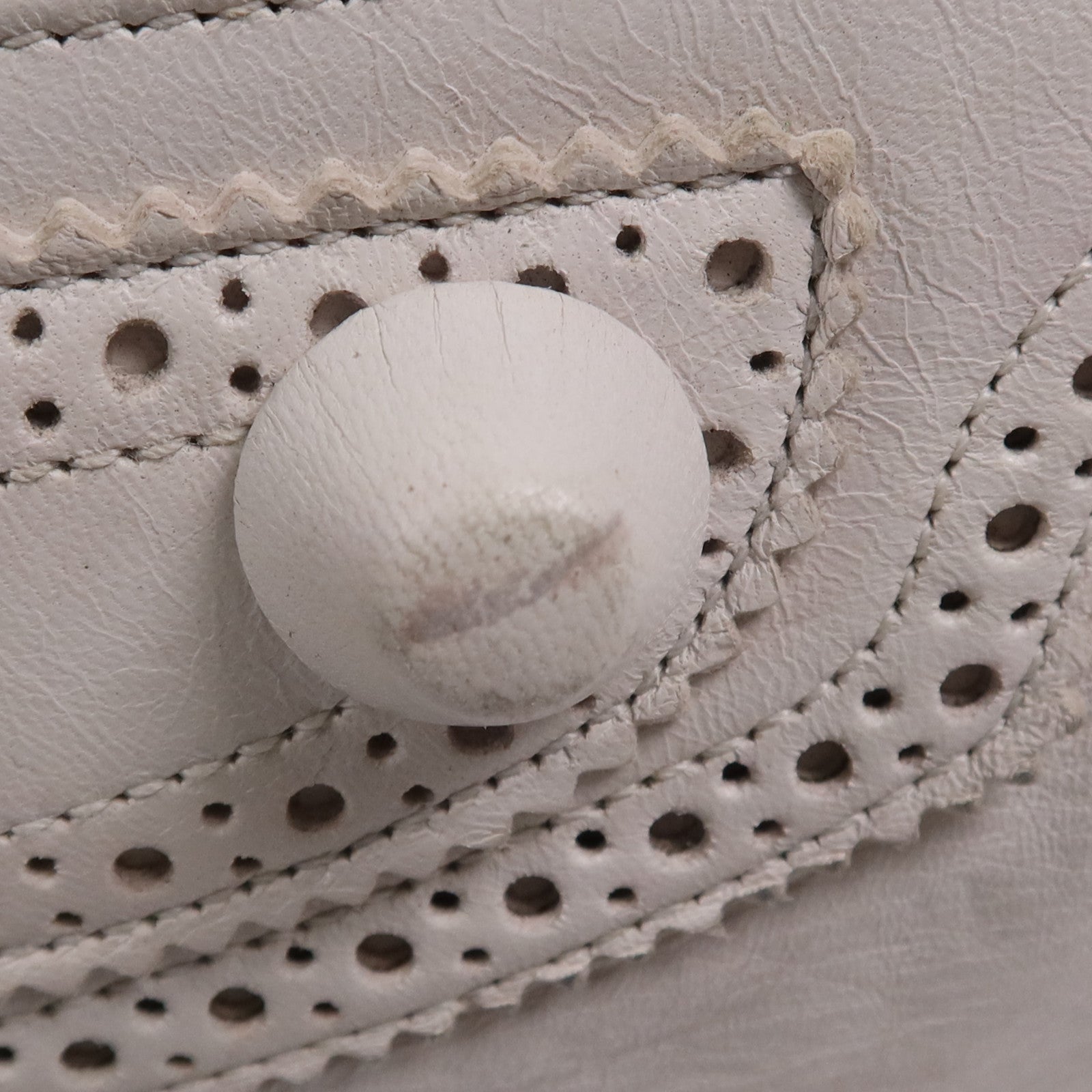 BALENCIAGA 皮革Giant Work銀扣手挽袋