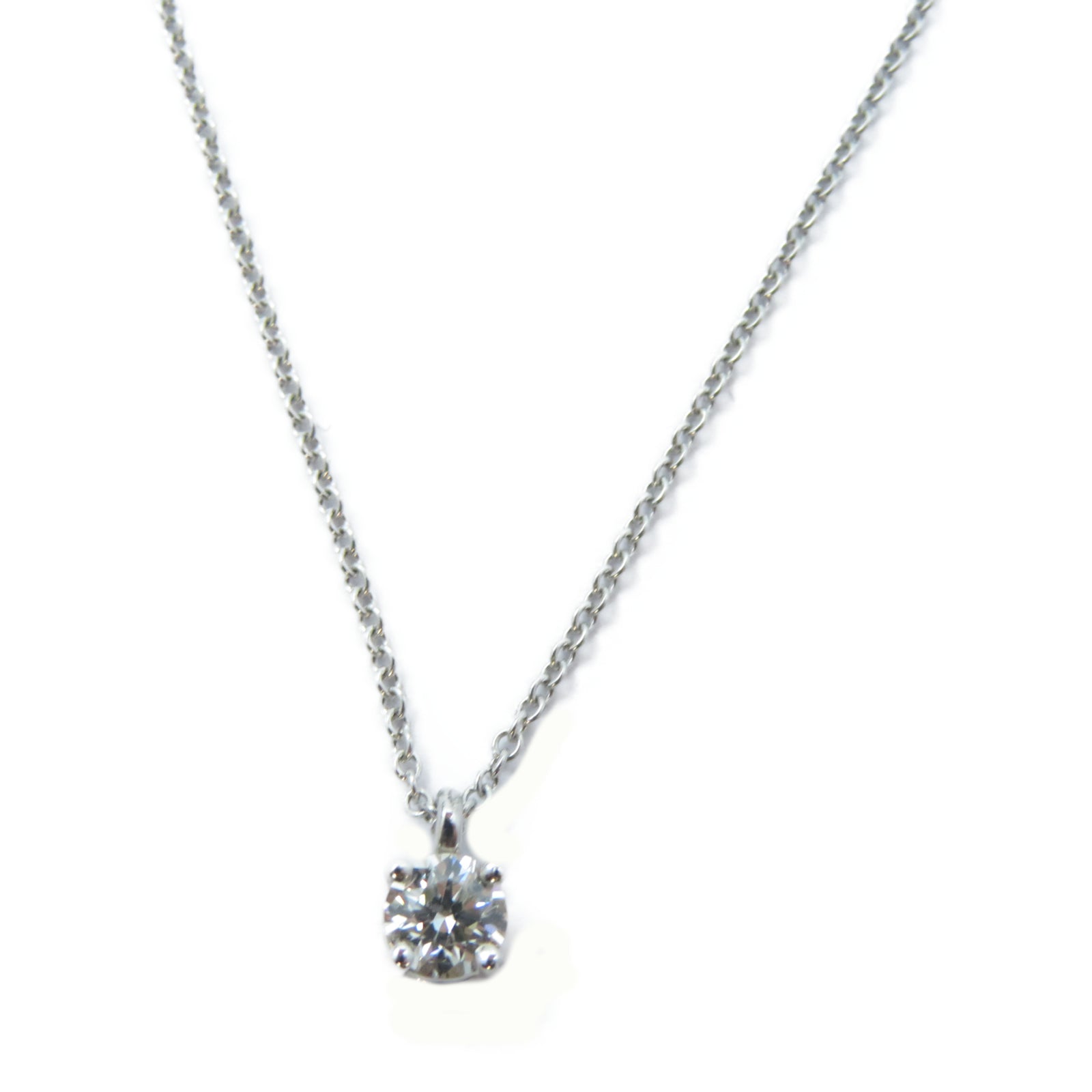 TIFFANY＆CO 【激減優惠】PT950鉑金Diamond Necklace 鑽石項鍊