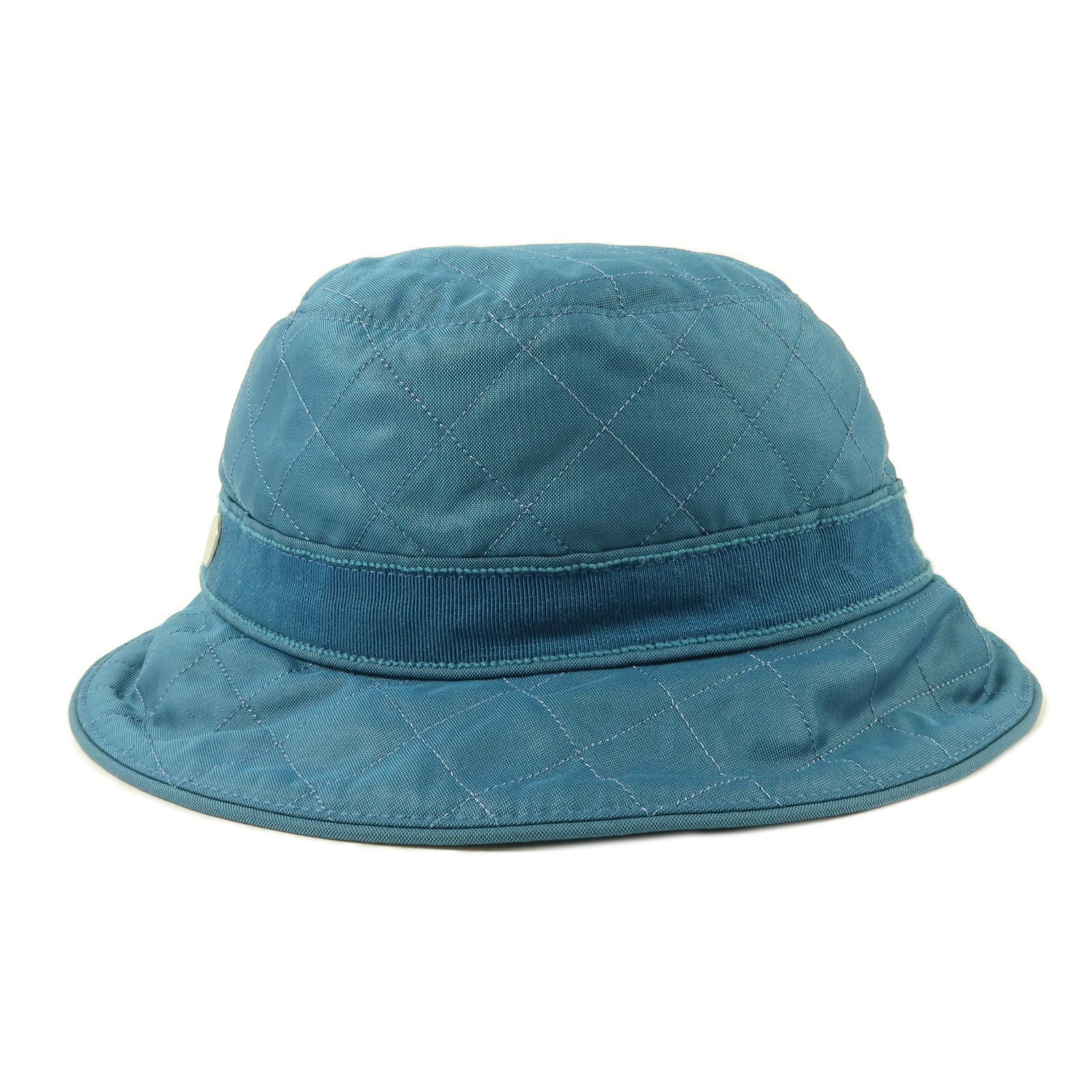 HERMES 聚酯纖維/棉質/黏膠纖維Fred Quilted Bucket Hat帽子