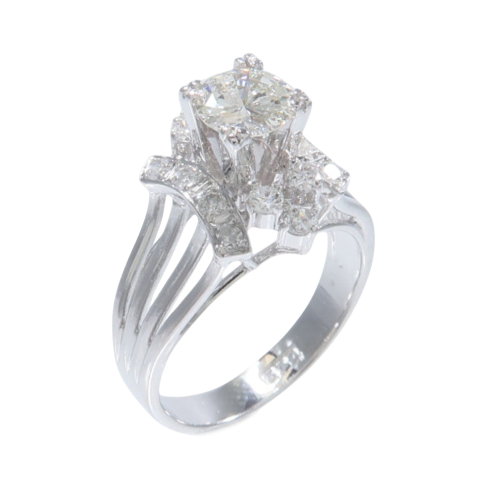 JEWELRY 8K白金Diamond Ring鑽石戒指